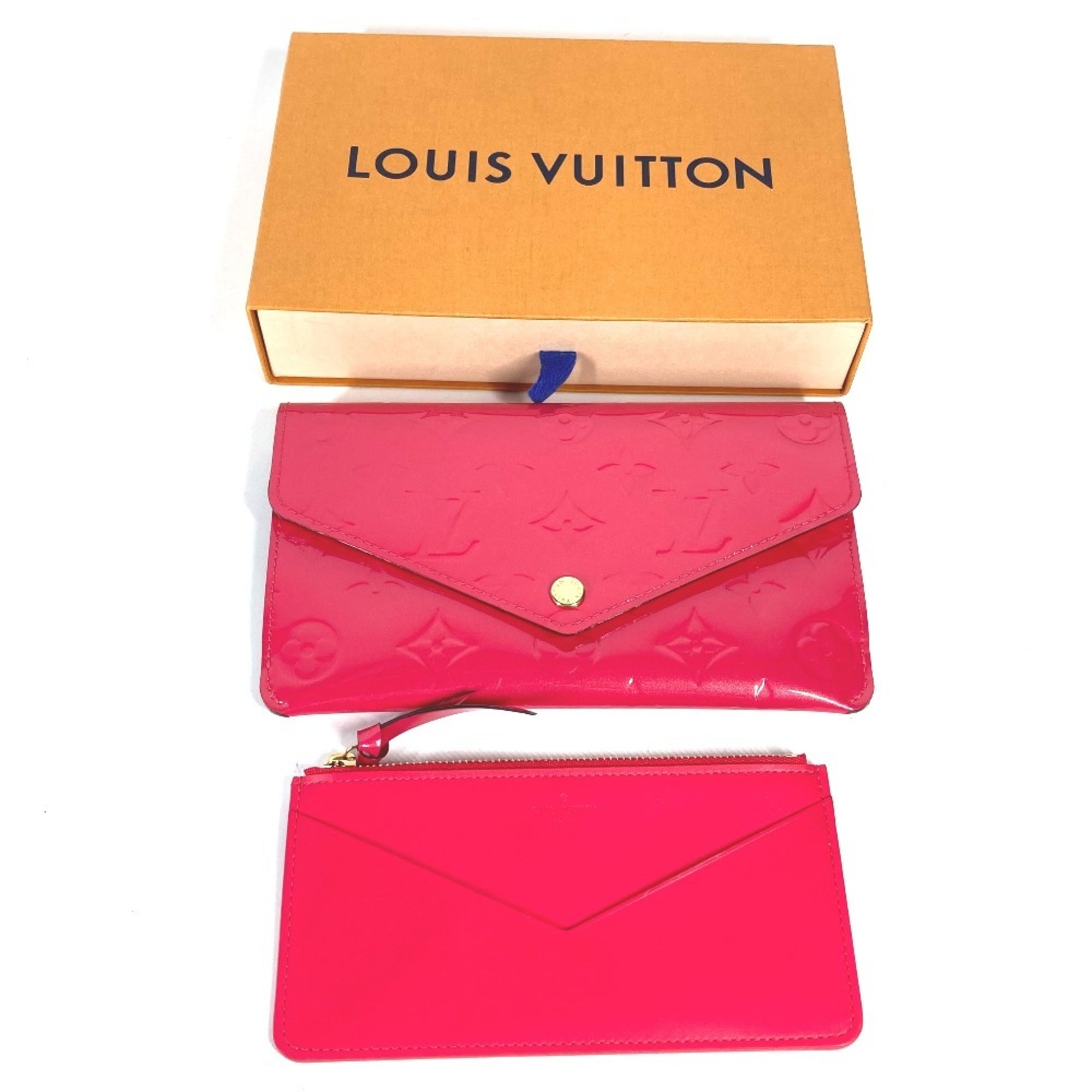 Louis Vuitton Monogram Vernis Hot Pink Monogram Vernis Coin Purse/Coin Case (Pre-Owned)