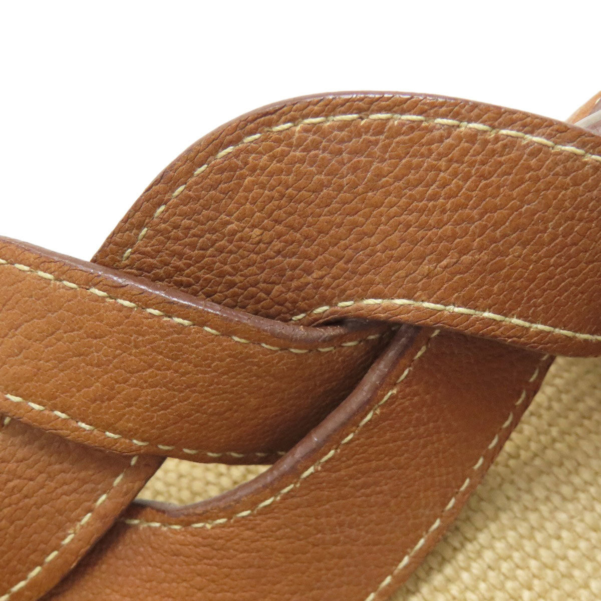 Miu Miu Brown Canvas Shoulder Bag (Pre-Owned)