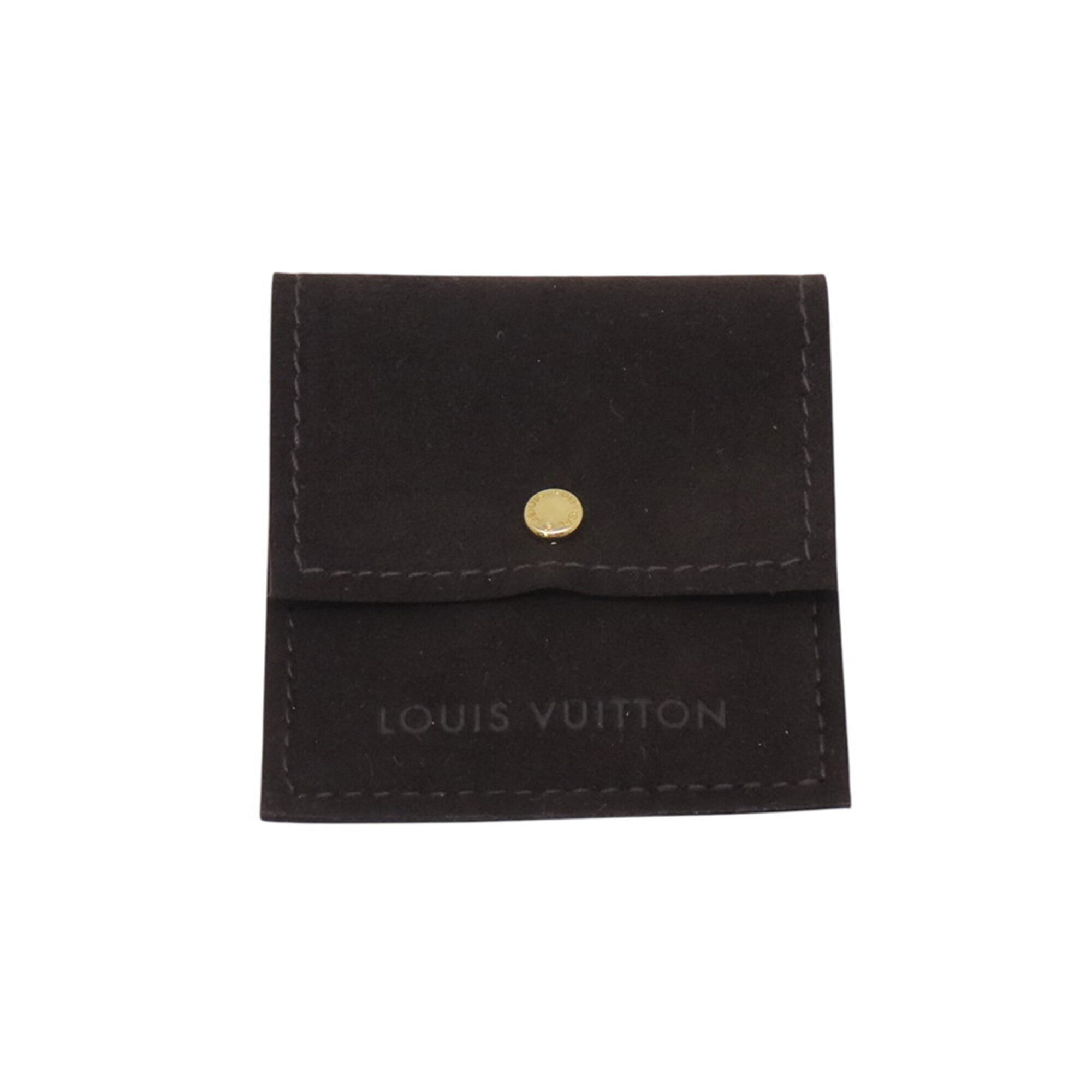 Louis Vuitton Black Ceramic Platinum 950 Band Ring (Pre-Owned)