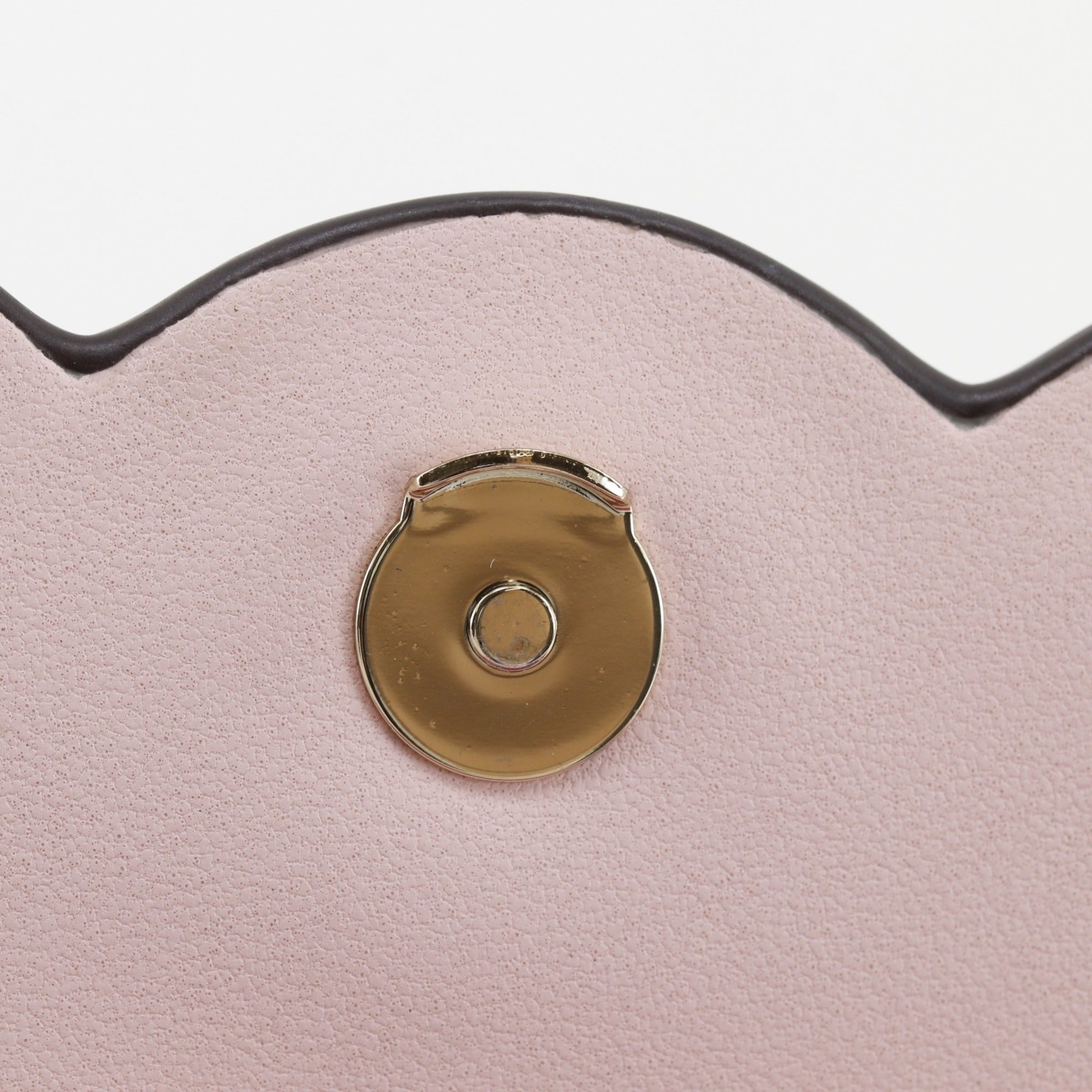 Kate Spade Pink Leather Chain/Shoulder Wallet (Pre-Owned)