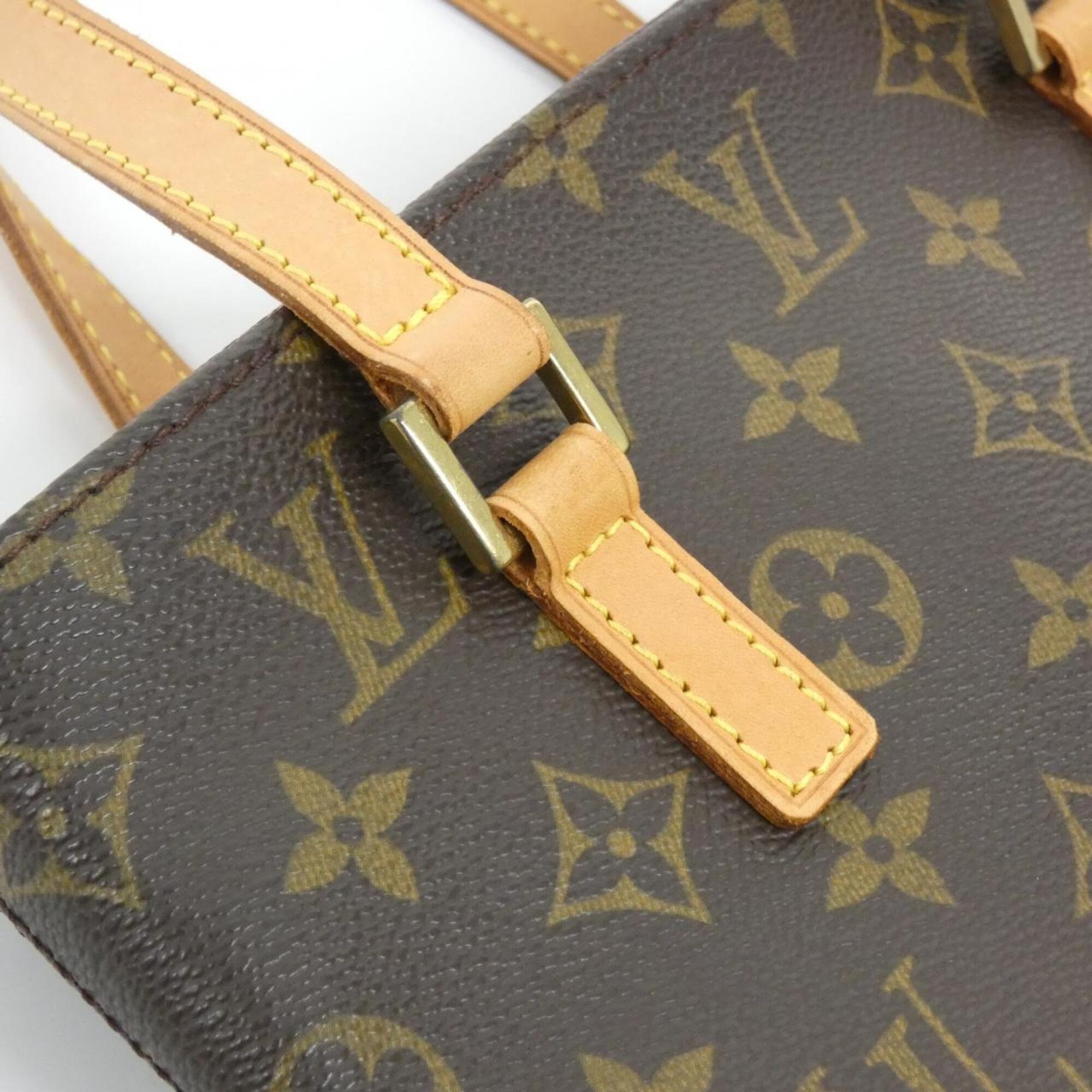 Louis Vuitton Brown Coated Canvas Handbag (Pre-Owned)