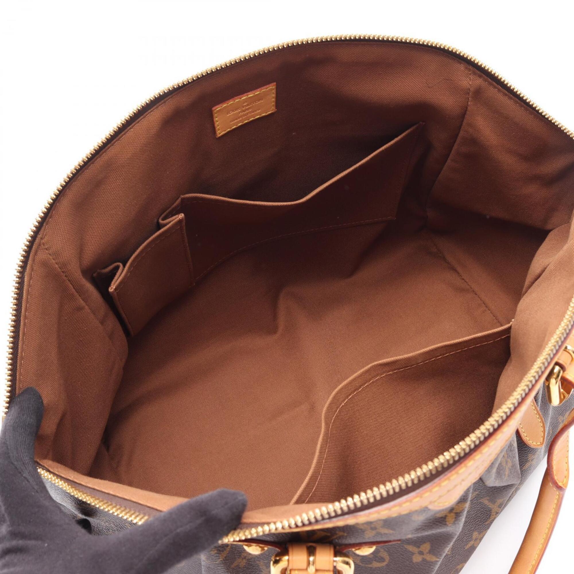 Louis Vuitton Brown Monogram Coated Canvas Leather Monogram Handbag (Pre-Owned)