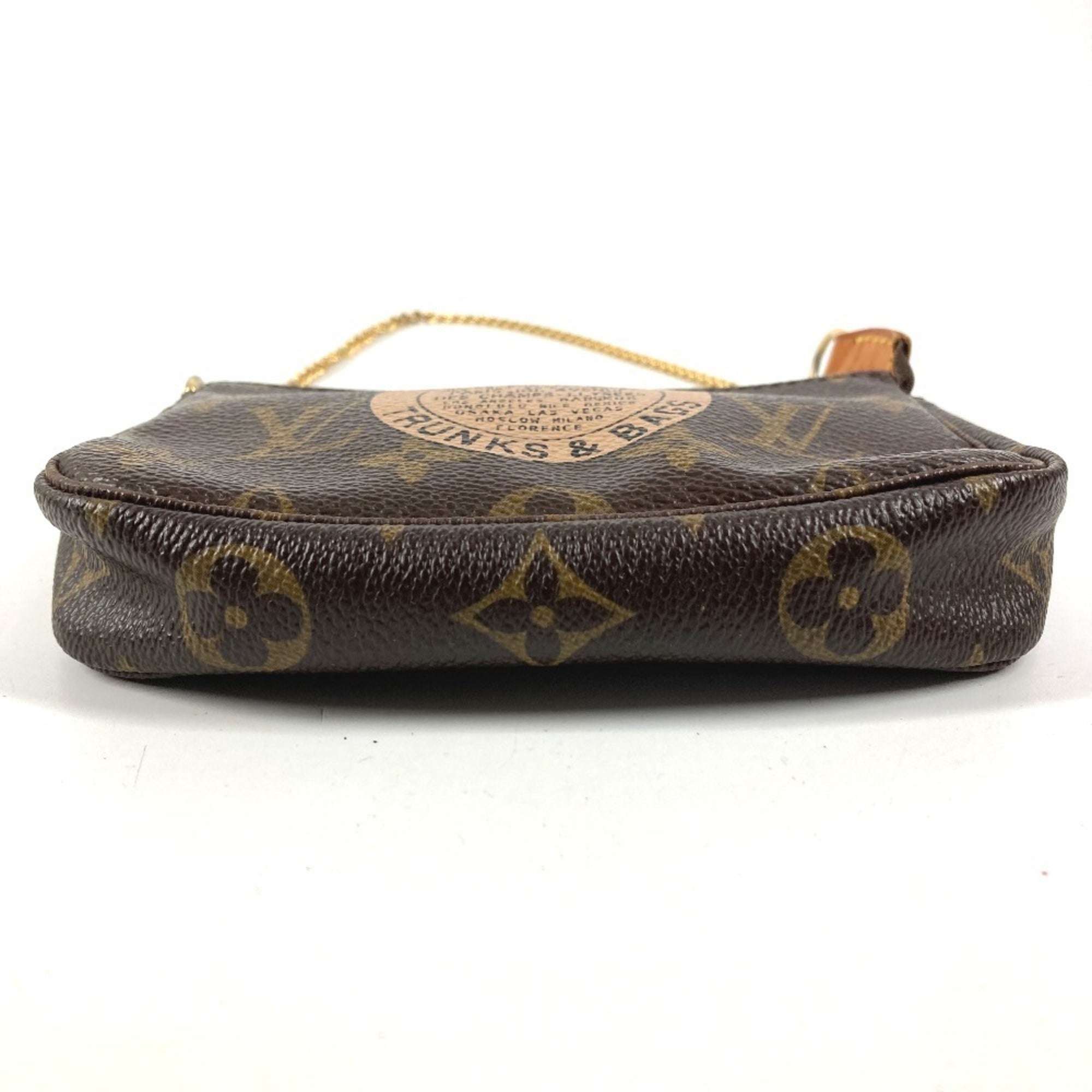 Louis Vuitton Monogram Brown Monogram Handbag Pochette (Pre-Owned)