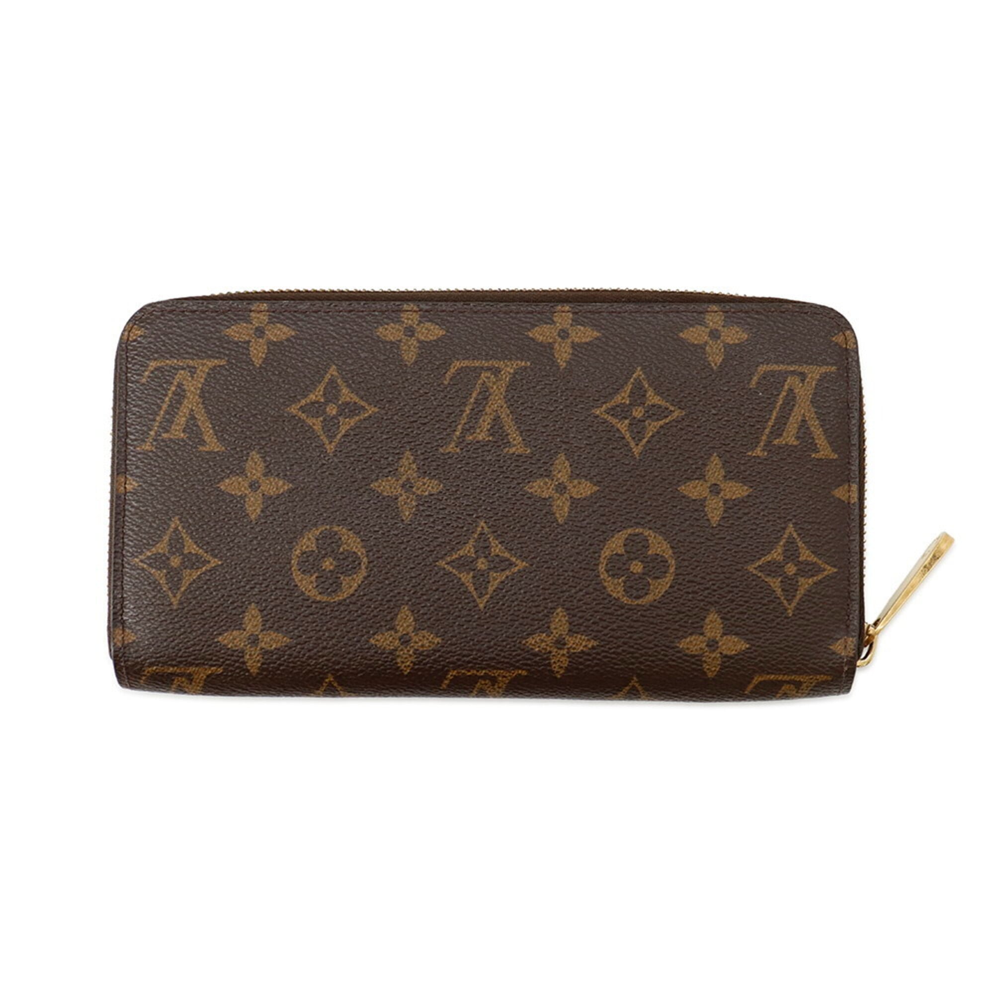Louis Vuitton Monogram Brown Monogram Long Wallet (Bi-Fold) (Pre-Owned)