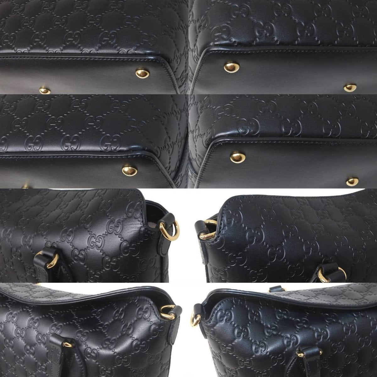 Gucci Black Handbag Shoulder Bag (Pre-Owned)