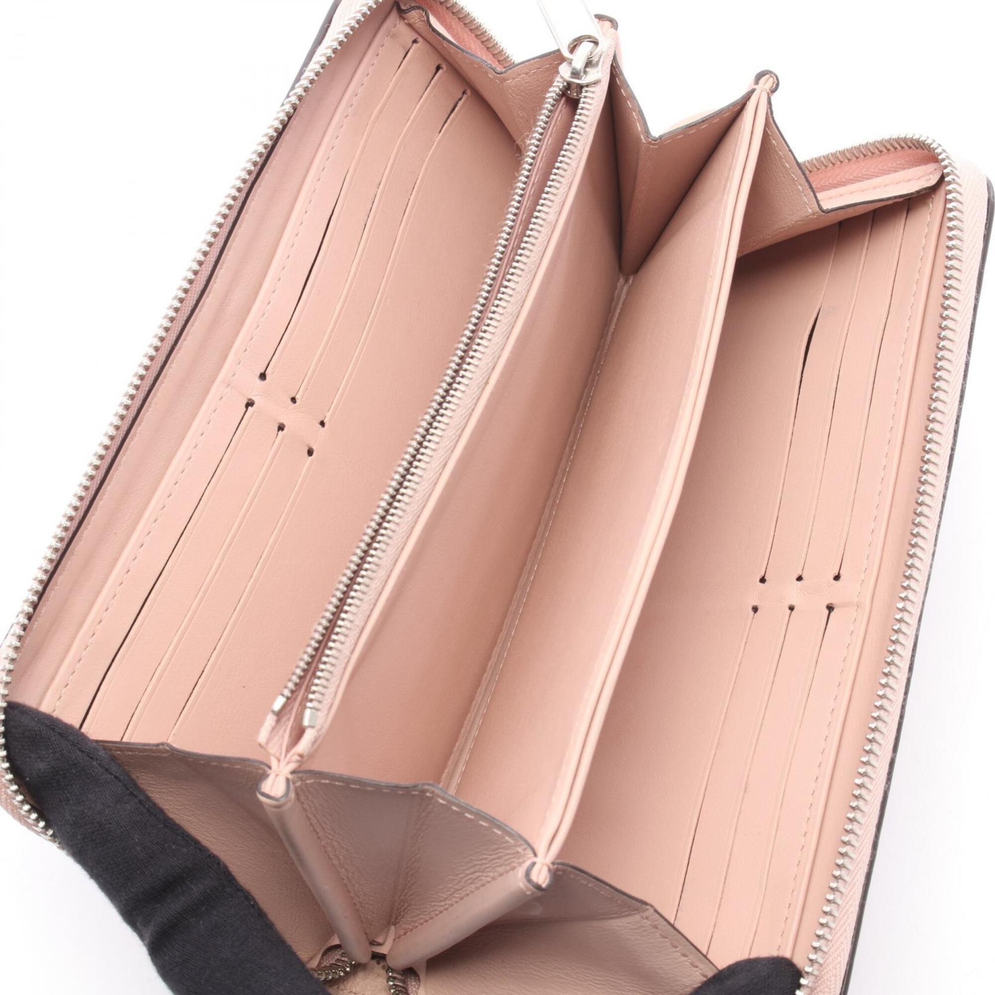 Louis Vuitton Magnolia Pink Mahina Leather Long Wallet (Bi-Fold) (Pre-Owned)