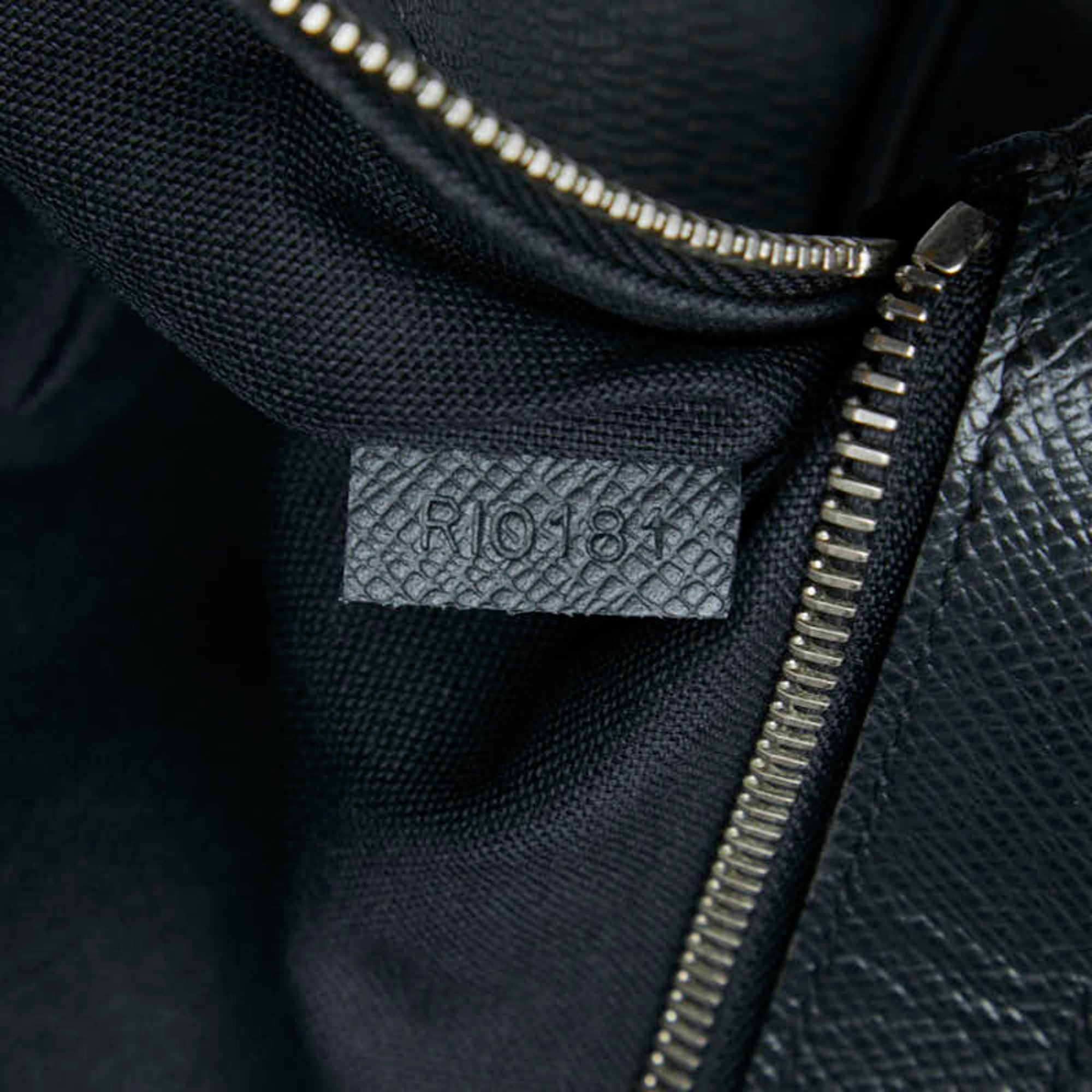 Louis Vuitton Ardoise Black Leather Briefcase (Pre-Owned)