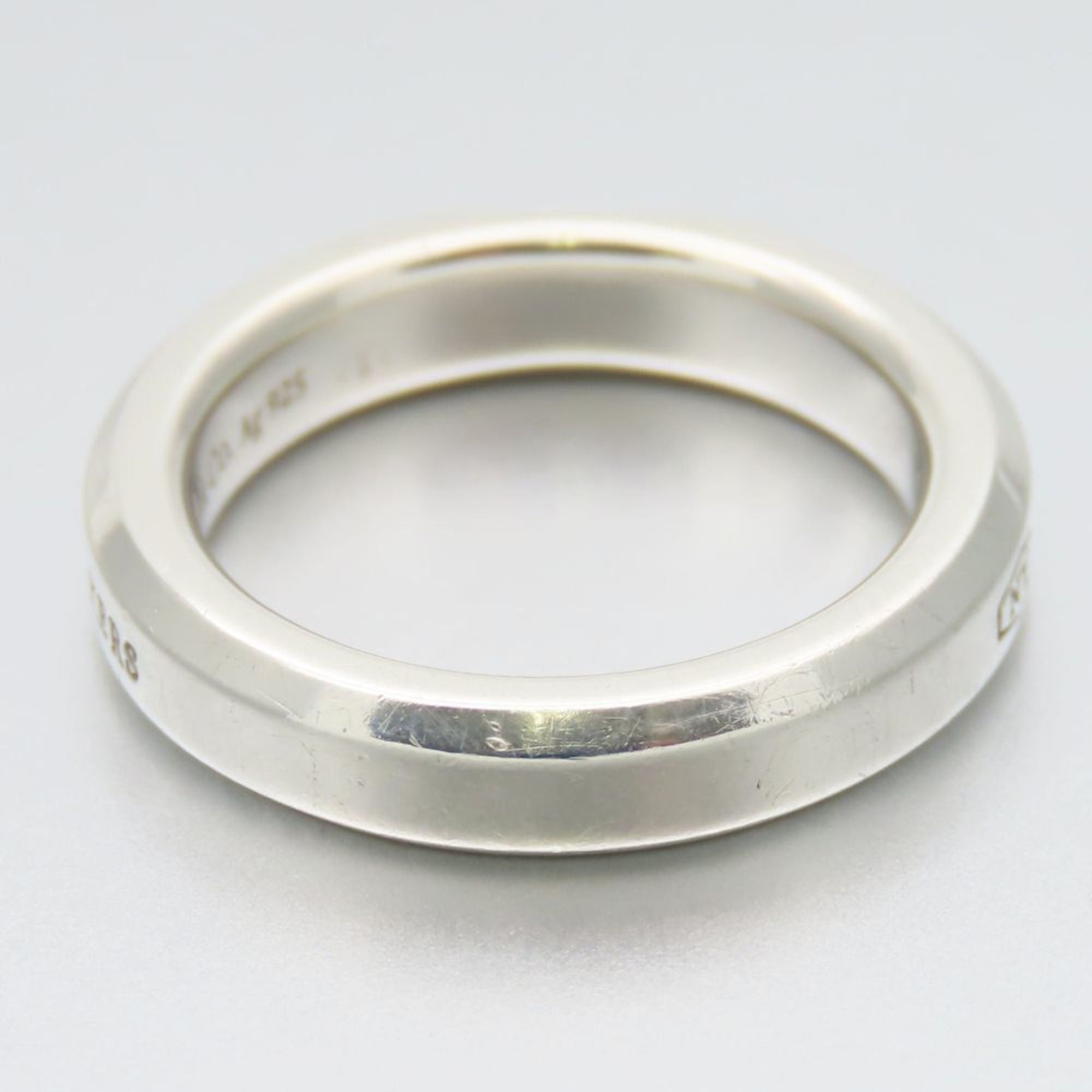 Tiffany Silver Silver 925 Band Ring (Pre-Owned)