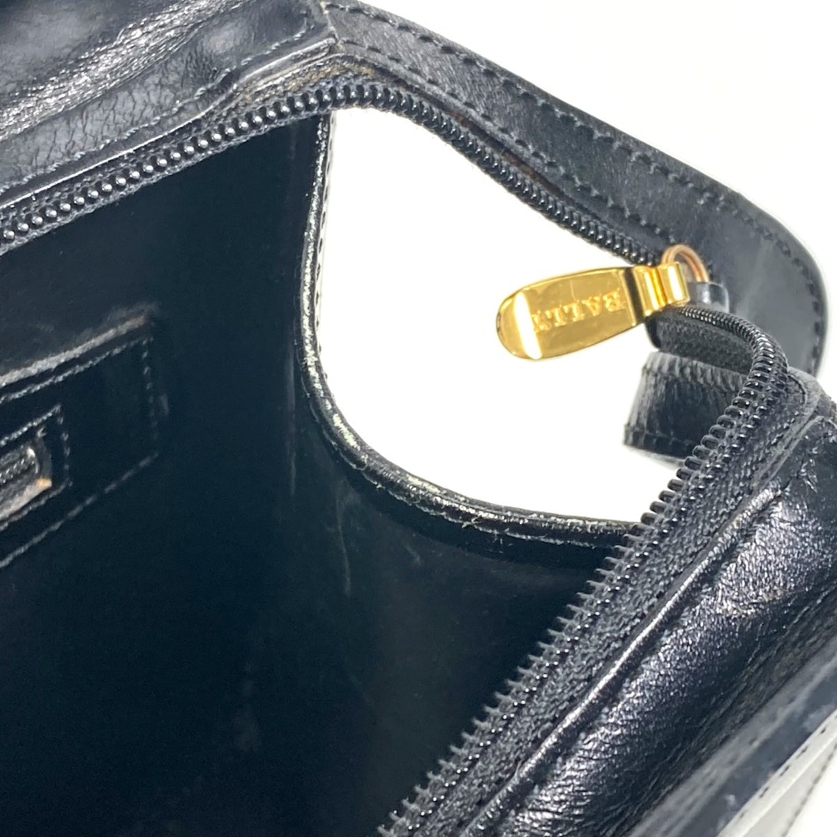 Bally Black Leather Tote Bag (Pre-Owned)
