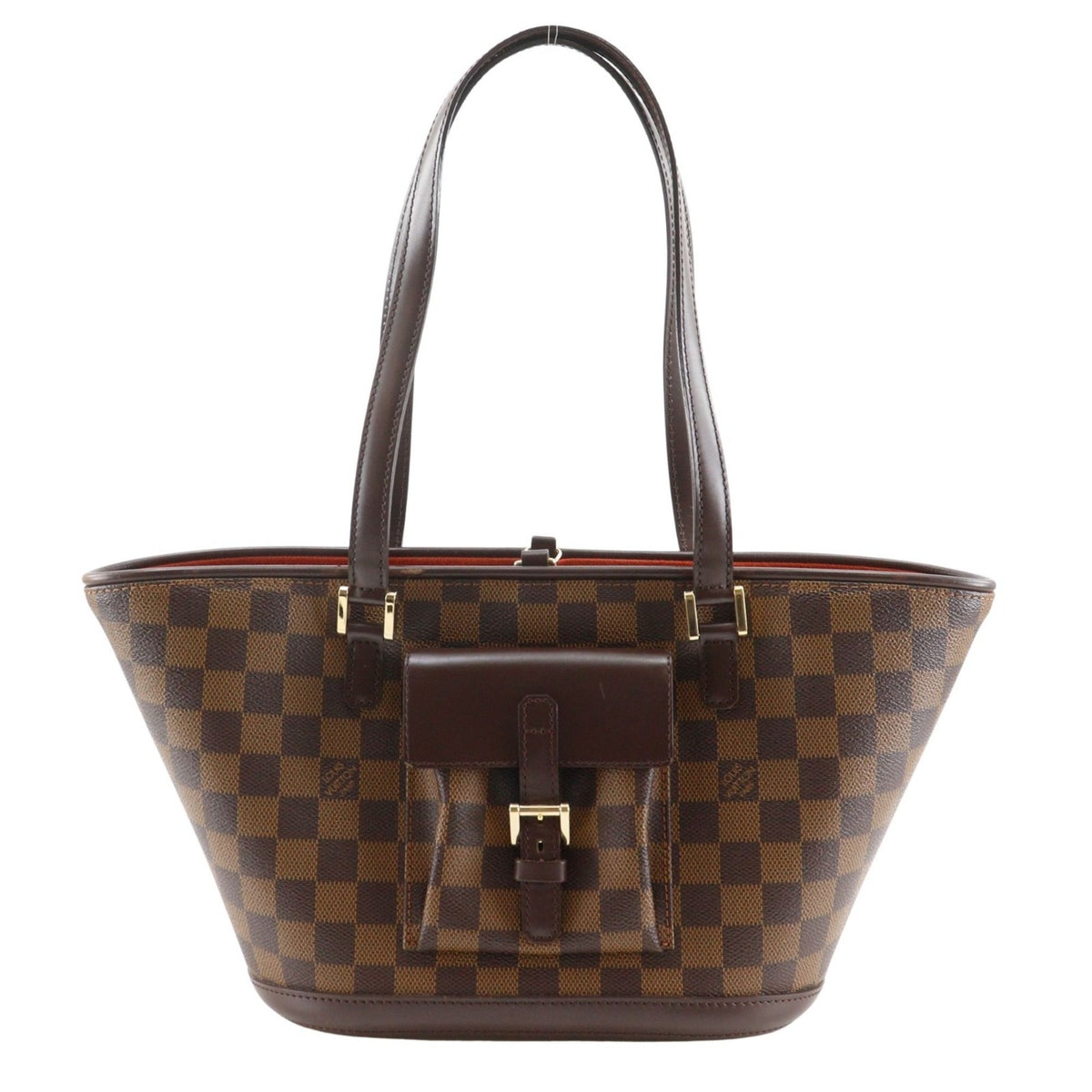 Louis Vuitton Brown Damier Canvas Tote Bag (Pre-Owned)