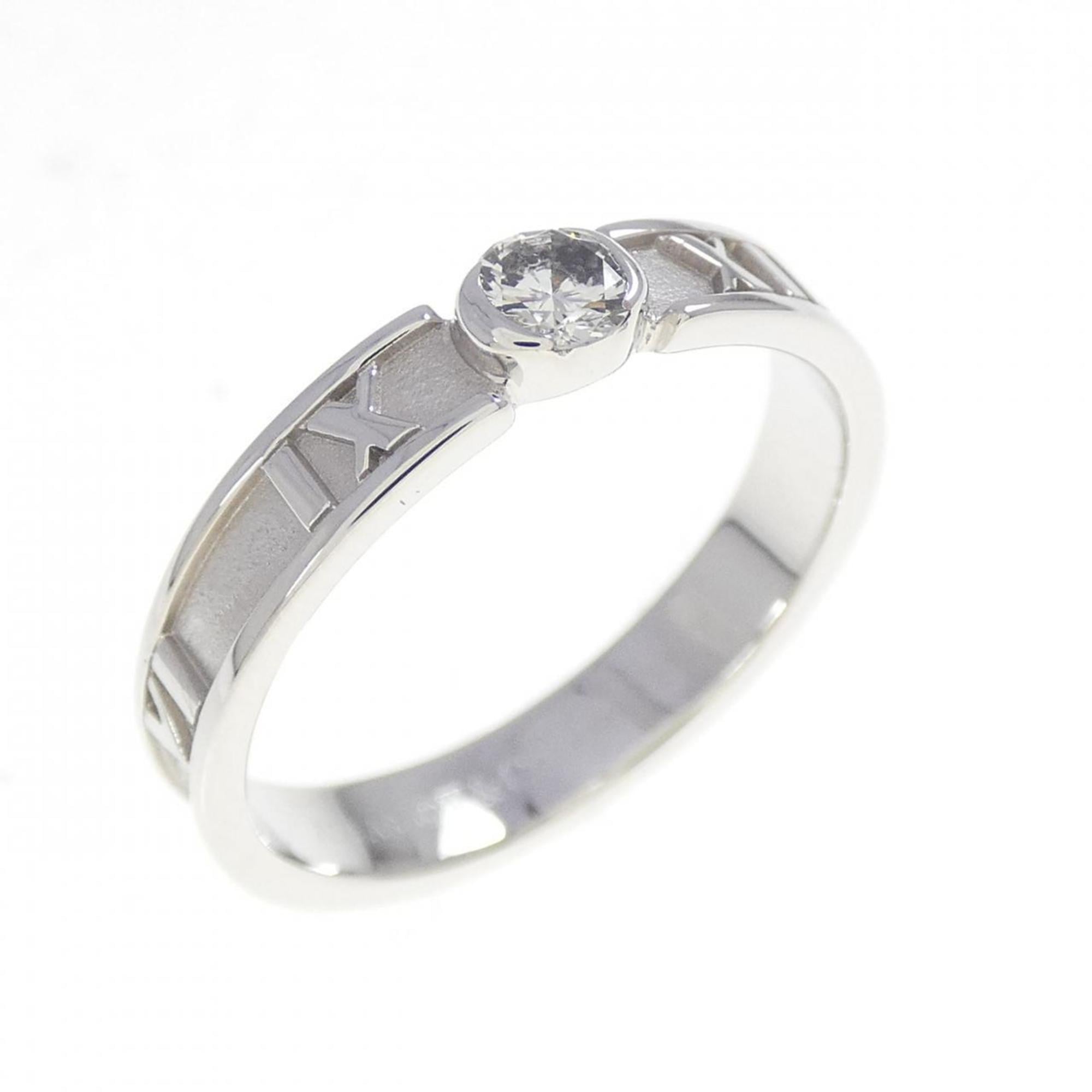 Tiffany White Gold White Gold (18K) Band Ring (Pre-Owned)