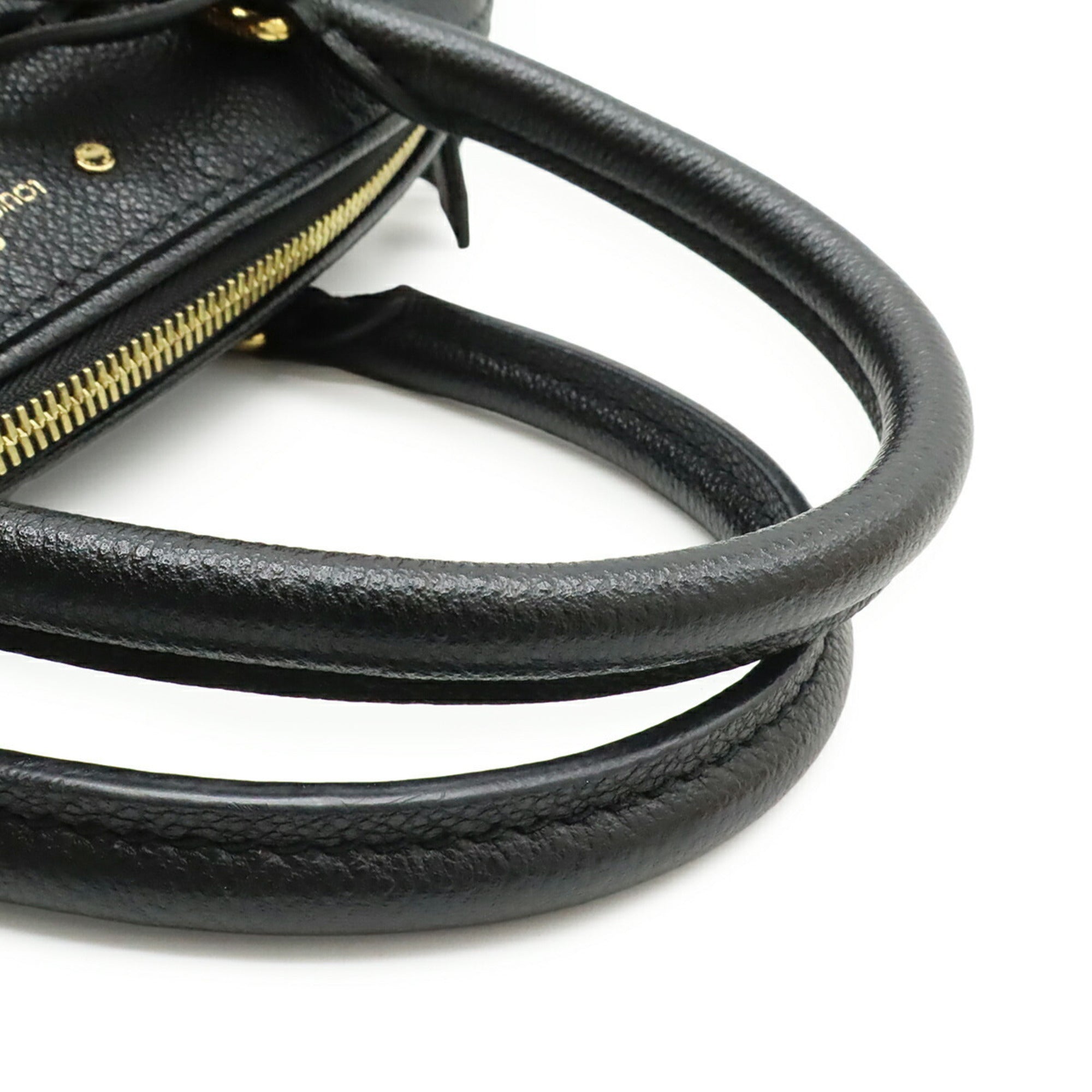 Louis Vuitton Black Noir Monogram Empreinte Handbag Shoulder Bag (Pre-Owned)