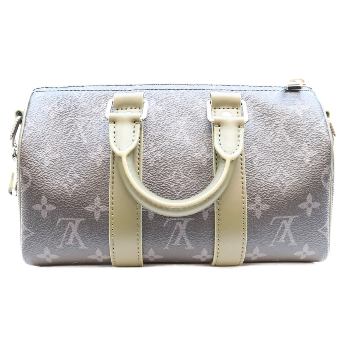 Louis Vuitton Khaki Monogram Boston Bag Shoulder Bag (Pre-Owned)