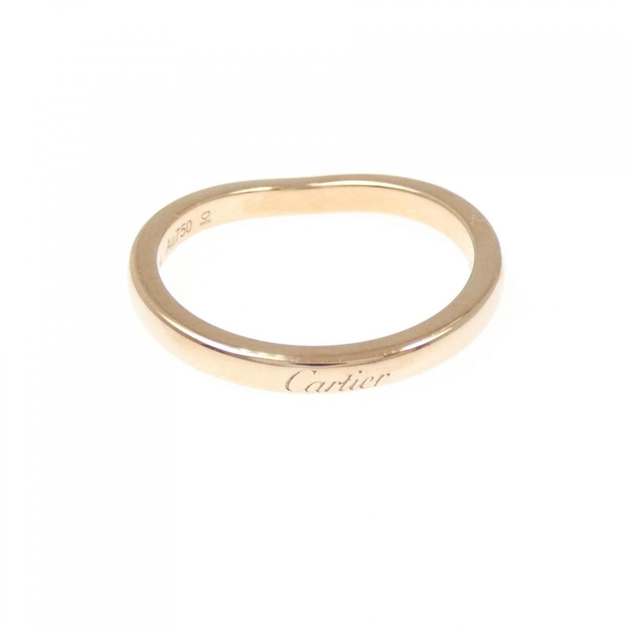 Cartier Pink Gold (18K) Band Ring (Pre-Owned)