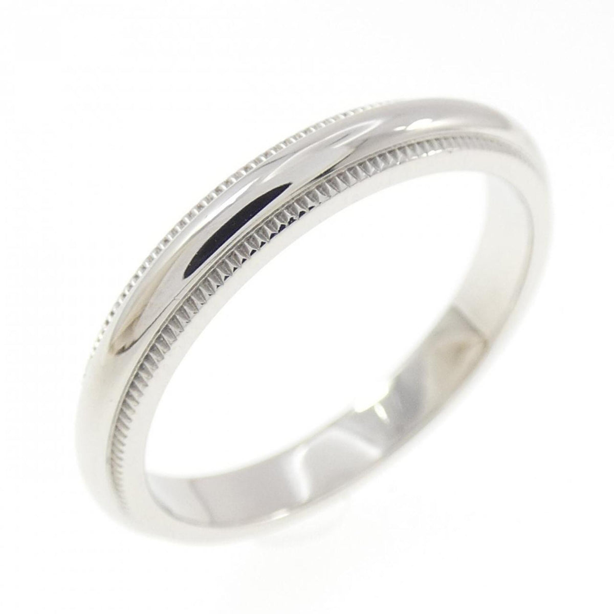 Tiffany Platinum 950 Band Ring (Pre-Owned)
