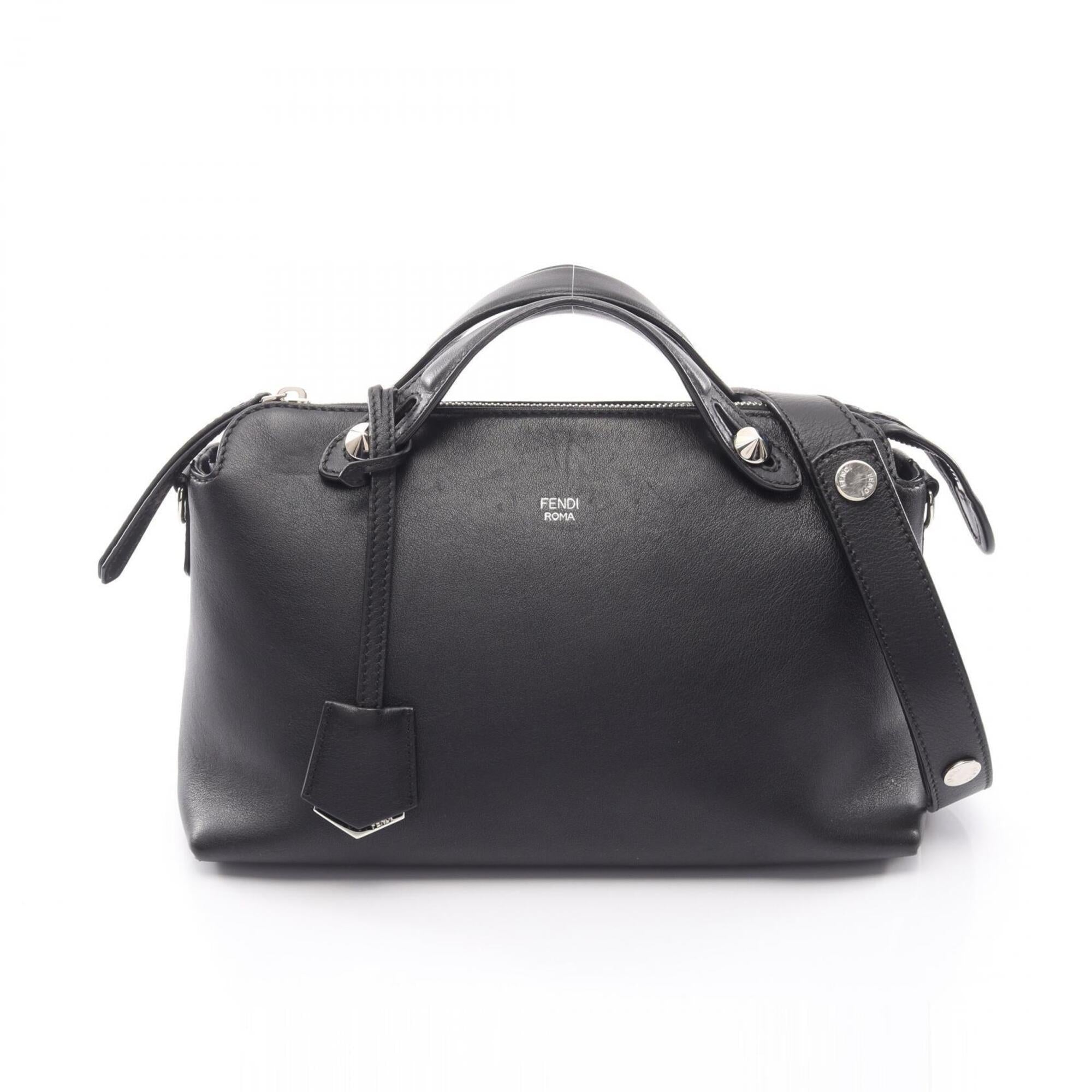 Fendi Black Leather Handbag (Pre-Owned)
