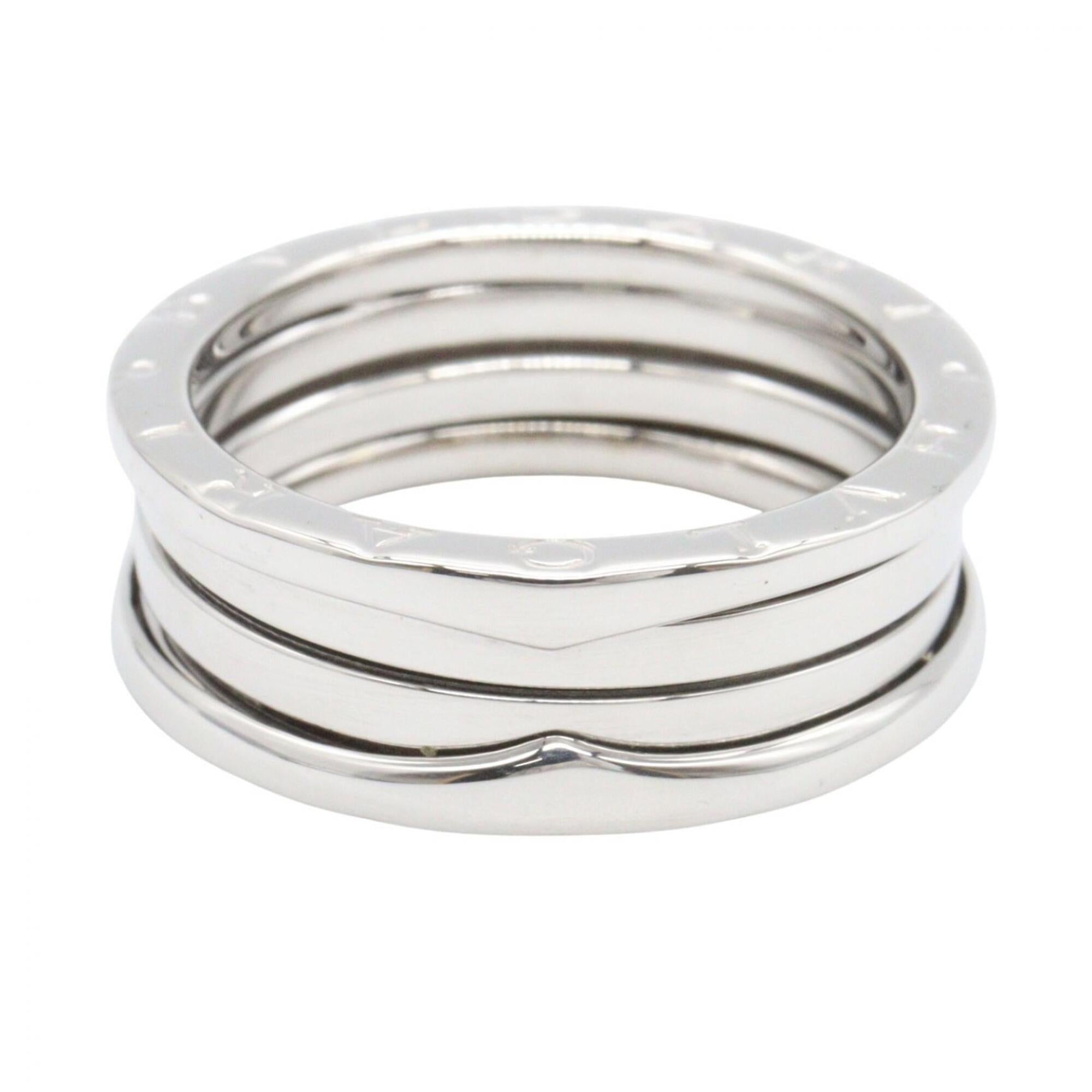 Bvlgari Silver White Gold (18K) Band Ring (Pre-Owned)