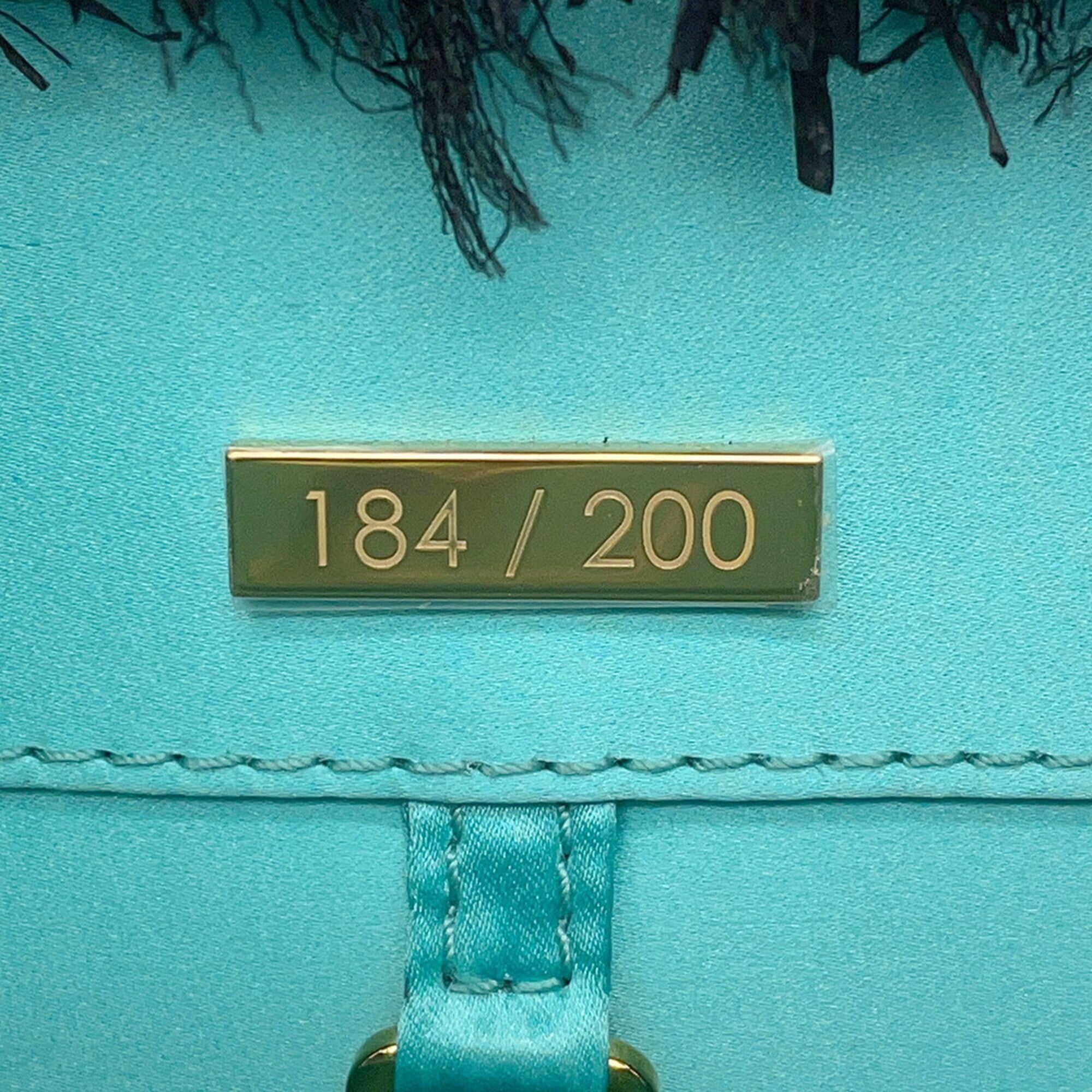 Louis Vuitton Natural Noir Raffia Handbag (Pre-Owned)