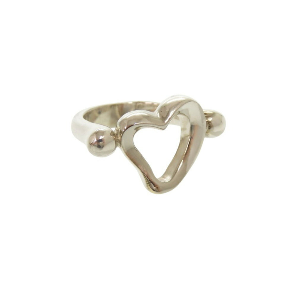 Tiffany Silver Silver 925 Band Ring (Pre-Owned)