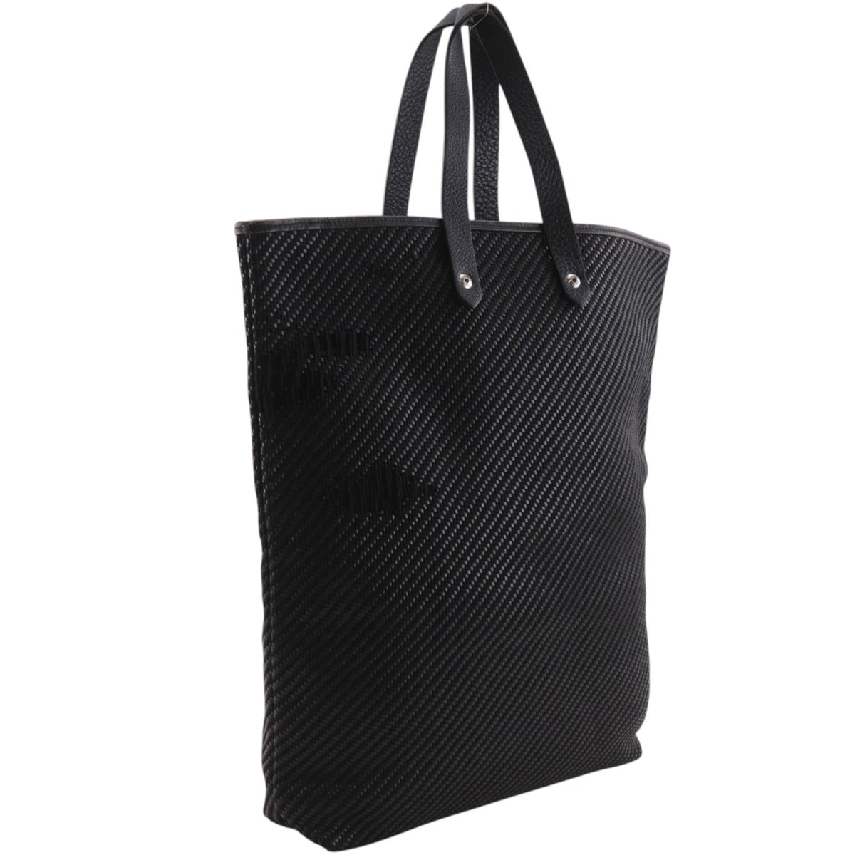 Hermes Black Leather Handbag (Pre-Owned)