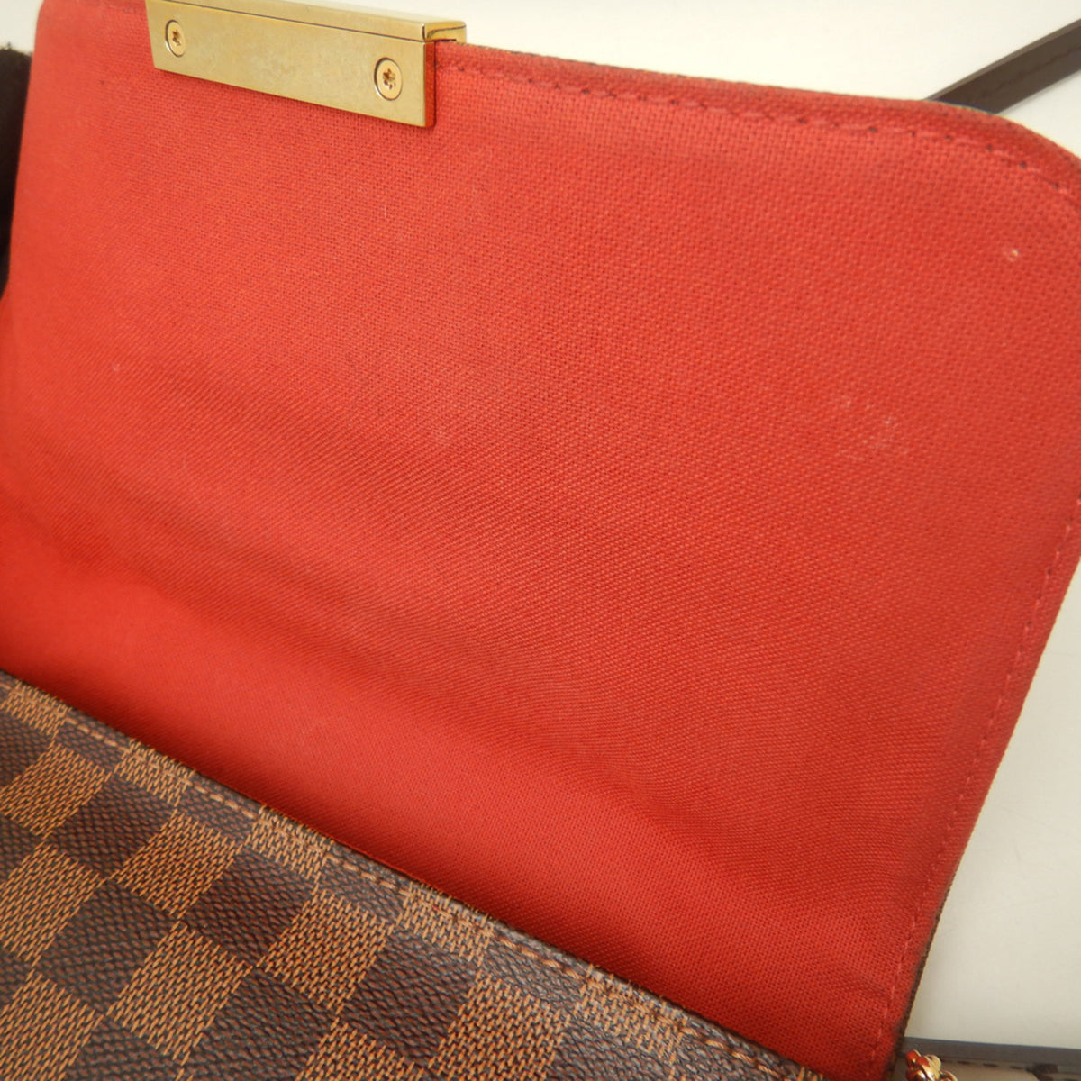 Louis Vuitton Ebene Damier Canvas Shoulder Bag (Pre-Owned)