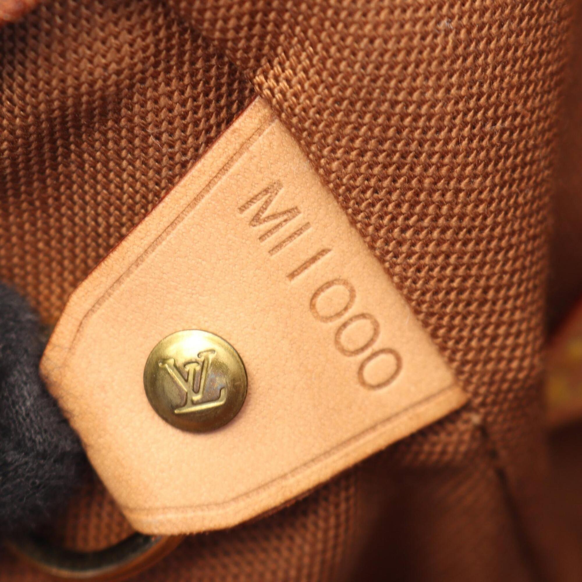 Louis Vuitton Brown Monogram Monogram Leather Backpack (Pre-Owned)