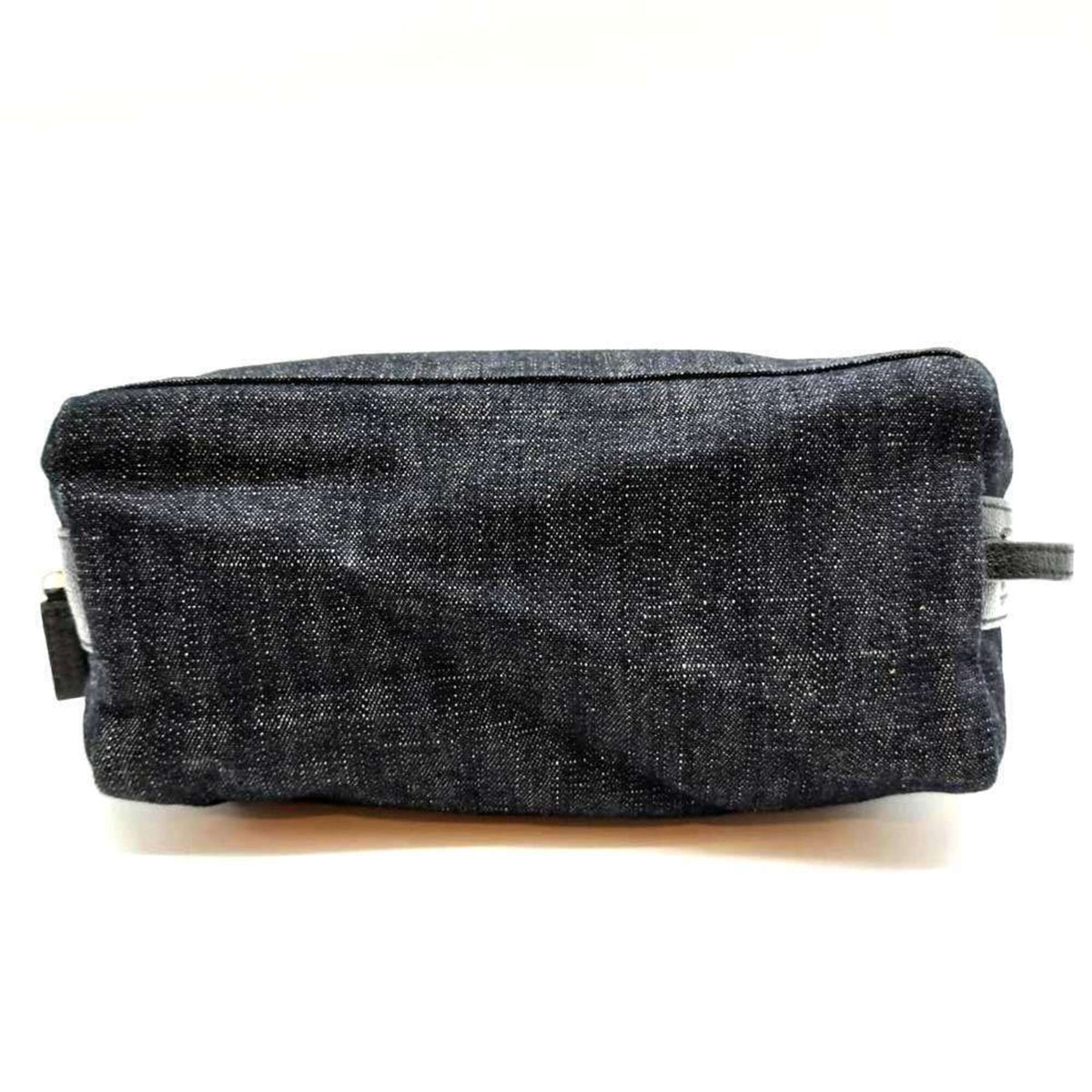 Prada Navy Denim Pouch (Pre-Owned)