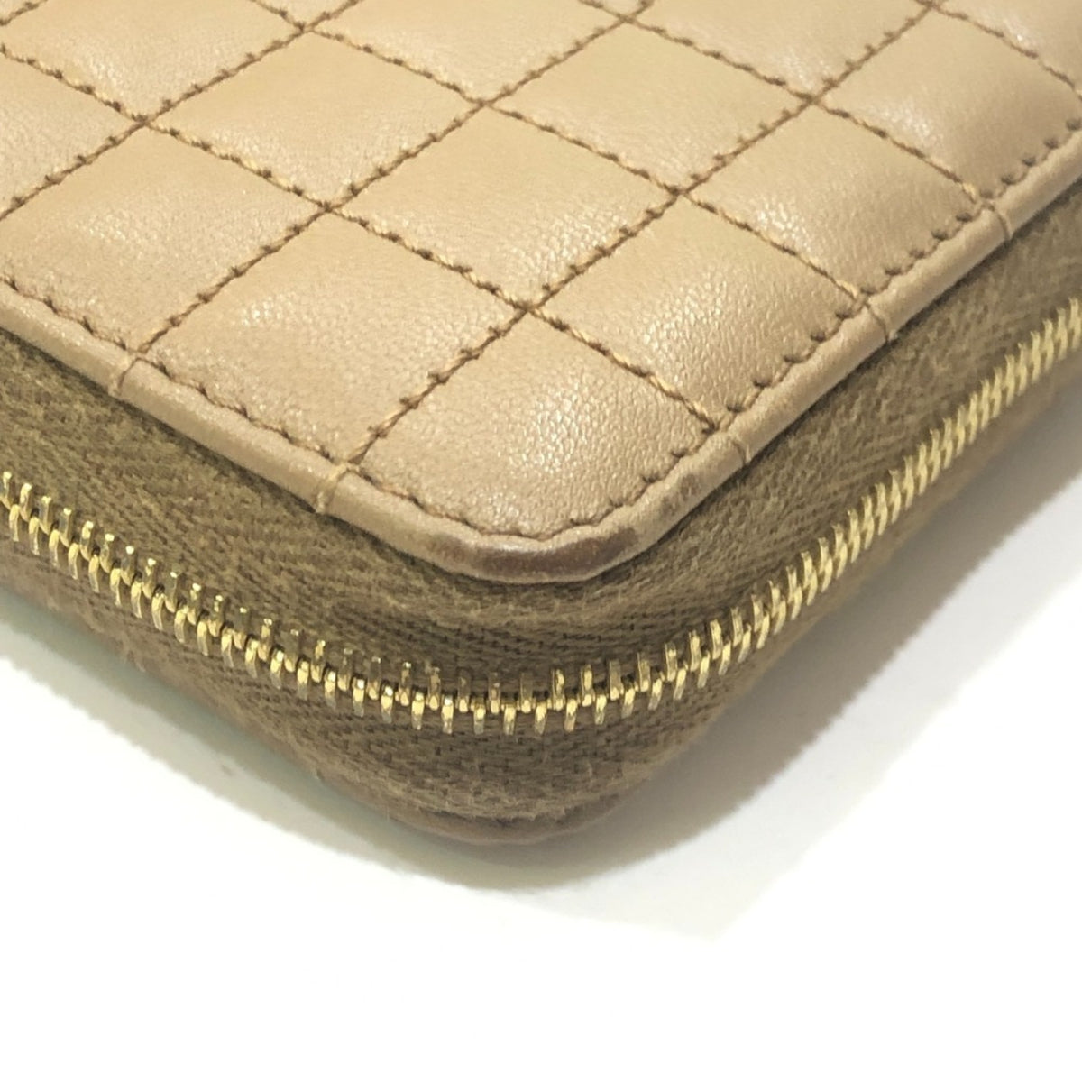 Celine Brown Leather Coin Purse/Coin Case (Pre-Owned)