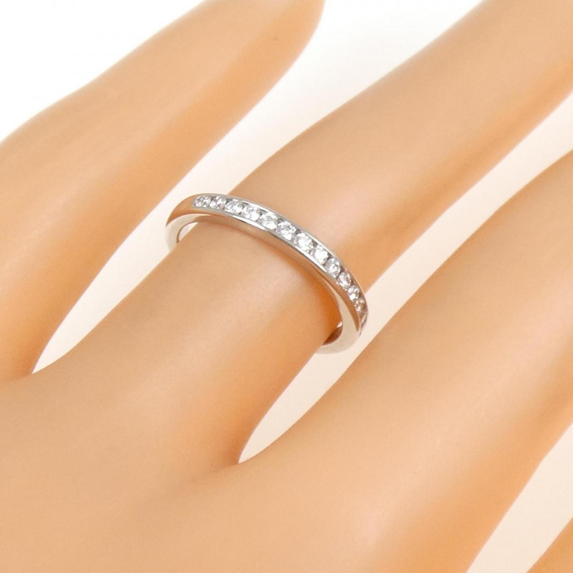 Tiffany Platinum Platinum 950 Band Ring (Pre-Owned)