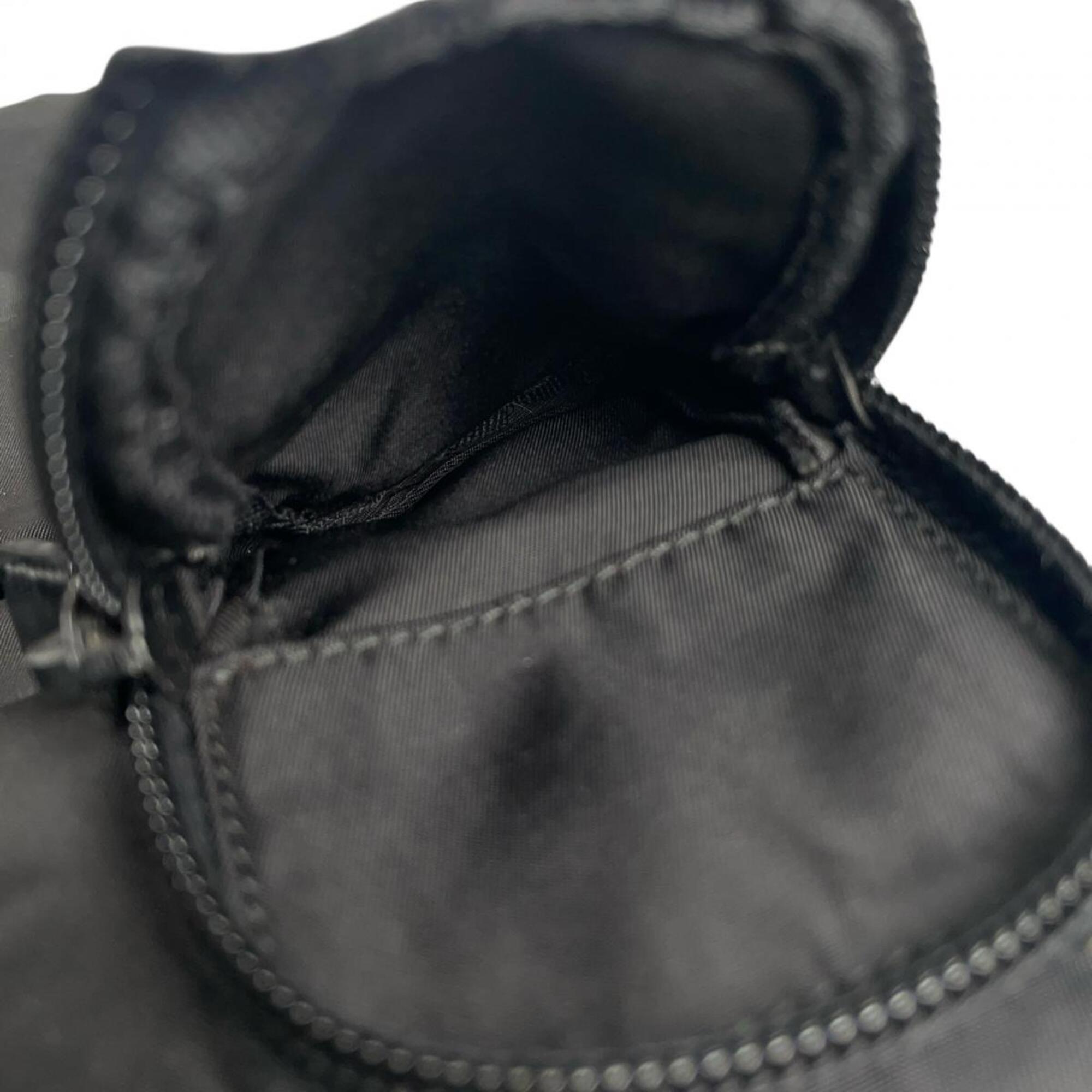 Prada Black Nylon Shoulder Bag (Pre-Owned)