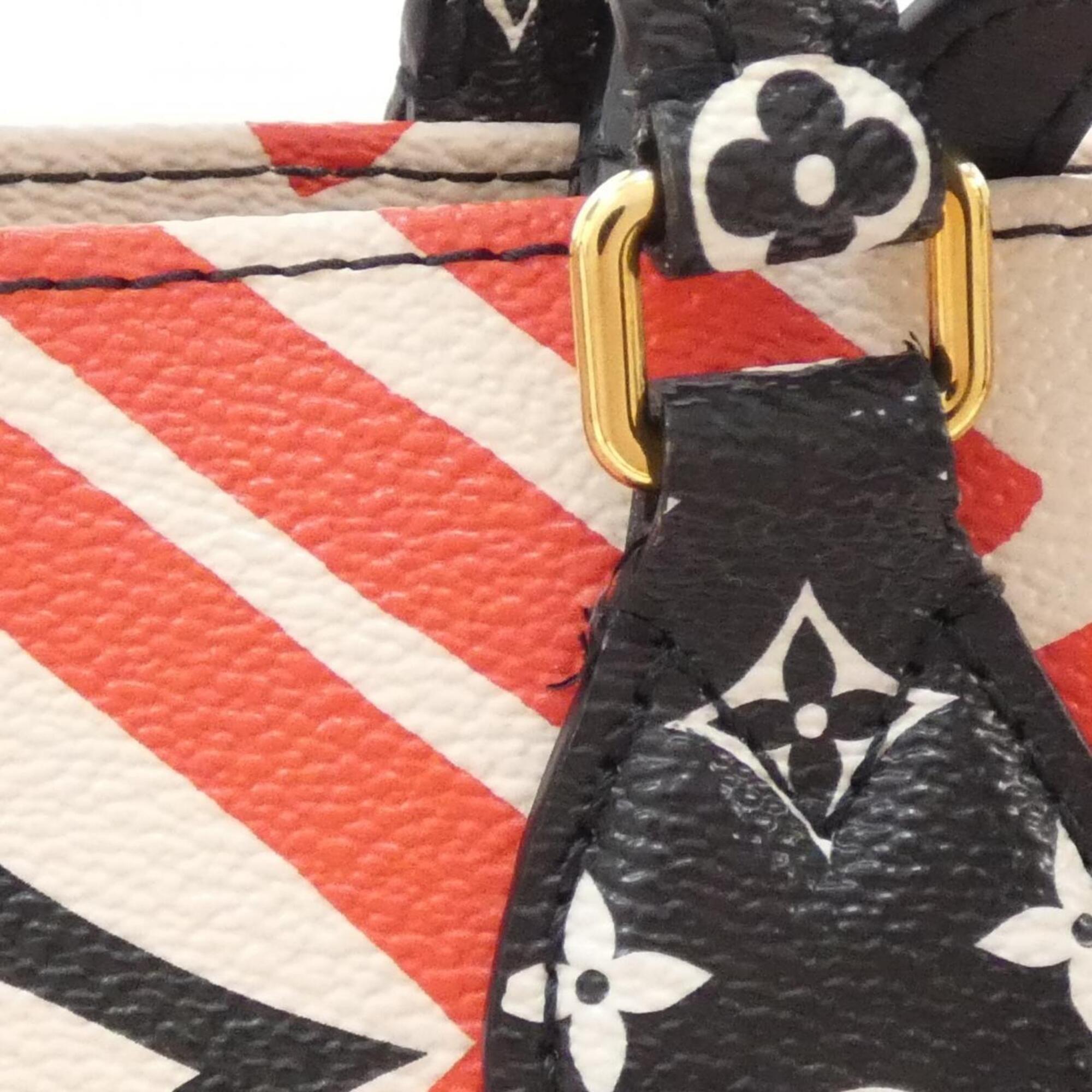 Louis Vuitton Cream Rouge Coated Canvas Handbag (Pre-Owned)