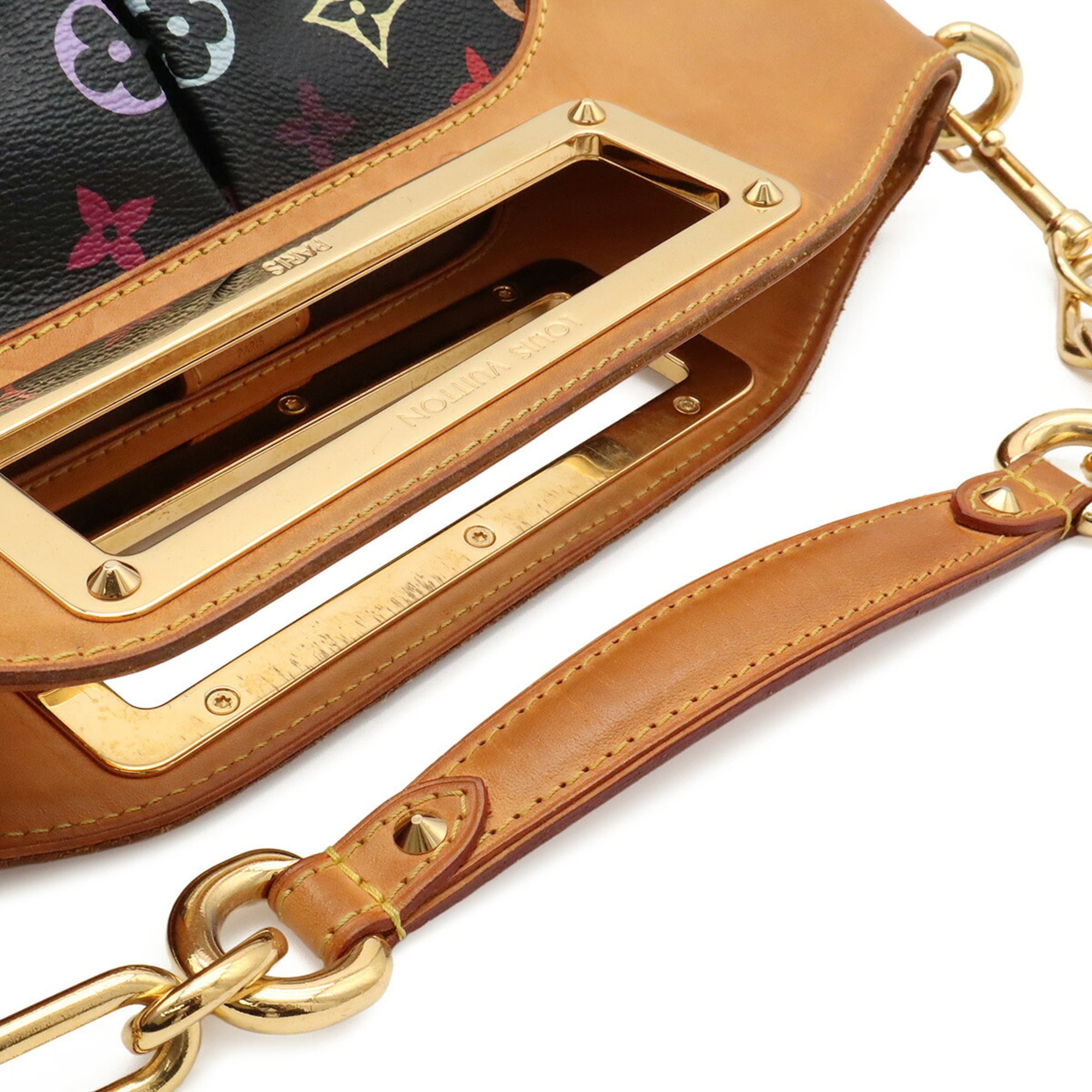 Louis Vuitton Black Monogram Monogram Multicolore Handbag Shoulder Bag (Pre-Owned)