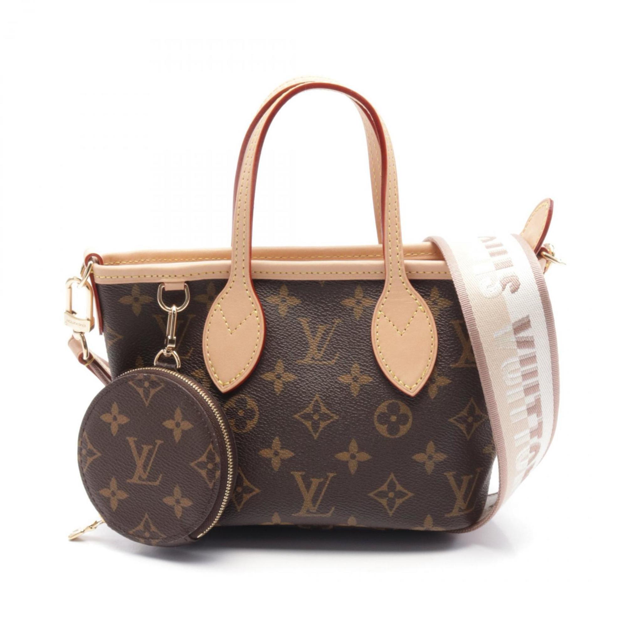 Louis Vuitton Brown Pvc Leather Handbag (Pre-Owned)