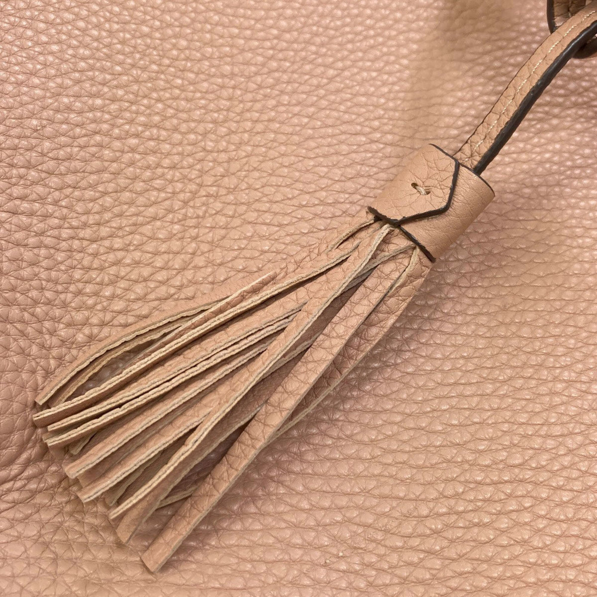 Tory Burch Beige Leather Tote Bag (Pre-Owned)