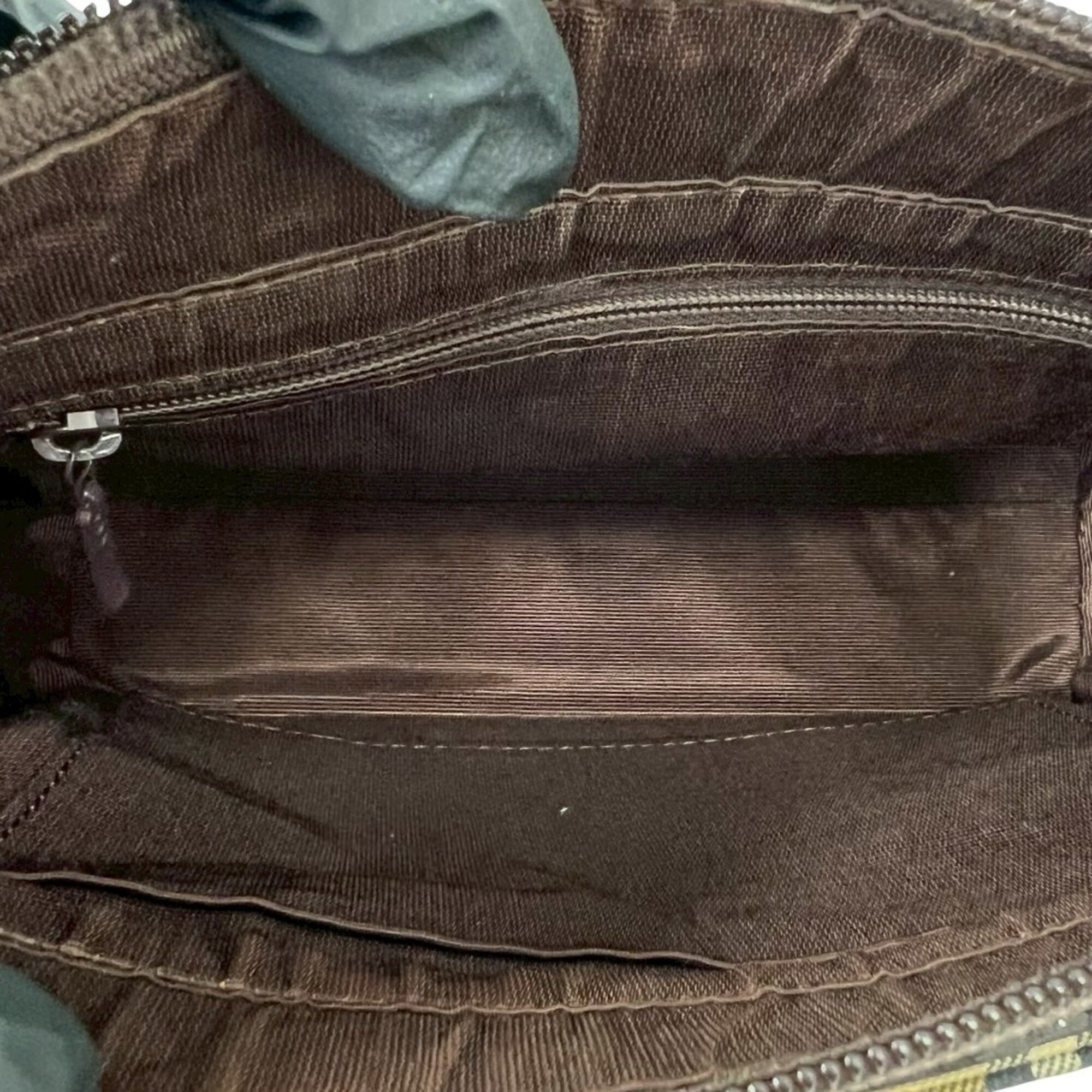 Burberry Beige Brown Canvas Leather Handbag Tote Bag (Pre-Owned)