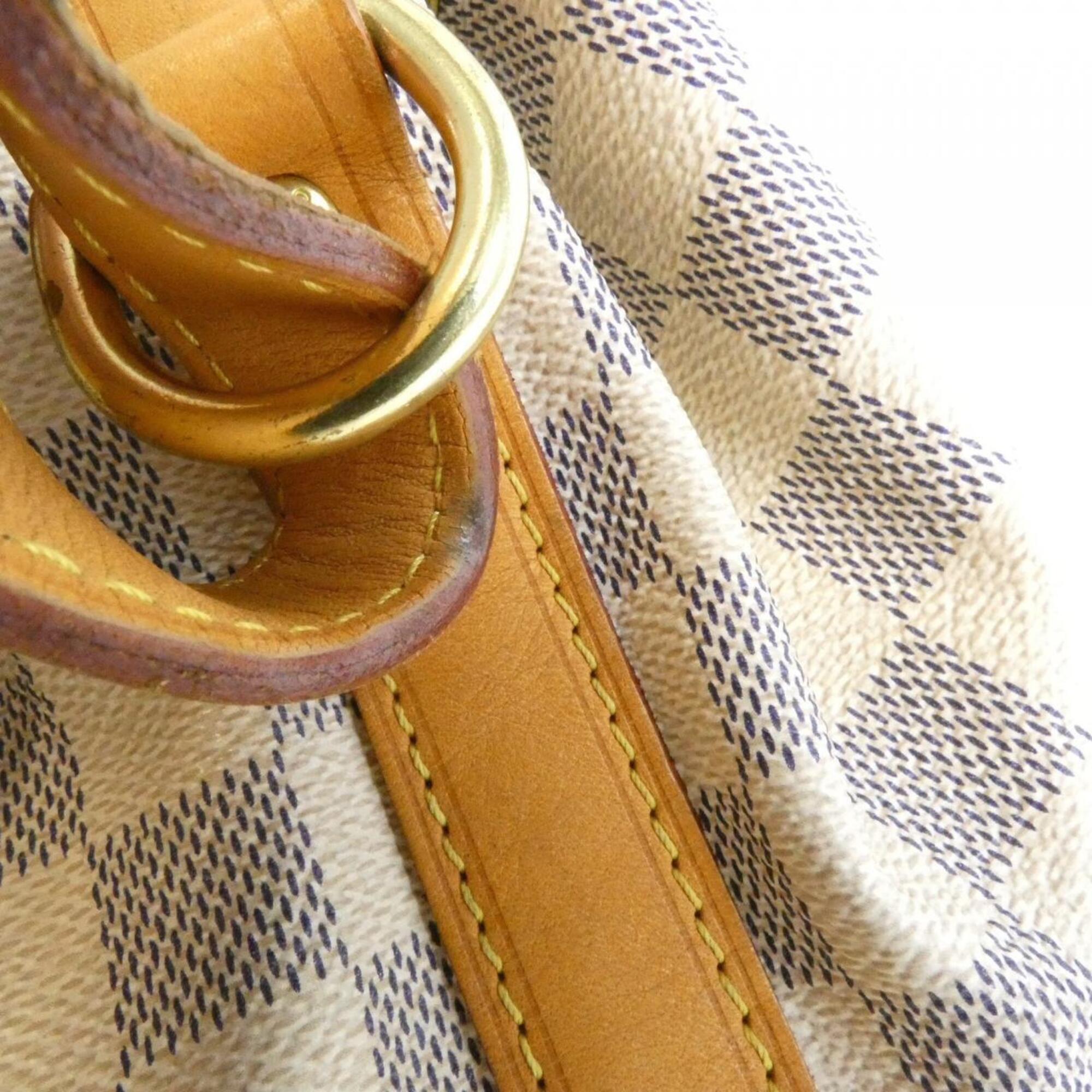 Louis Vuitton Azur Coated Canvas Shoulder Bag (Pre-Owned)