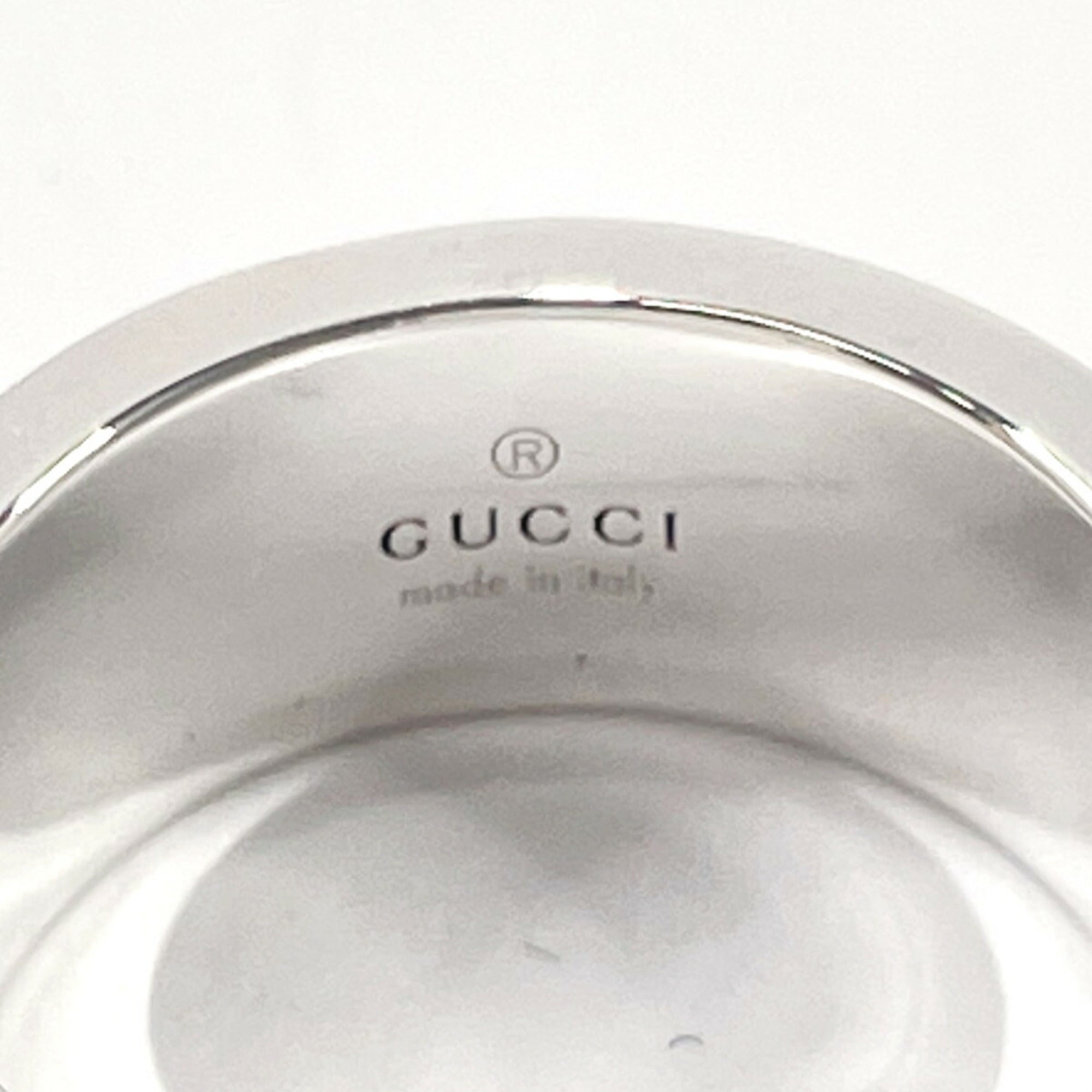 Gucci Silver 925 Band Ring (Pre-Owned)