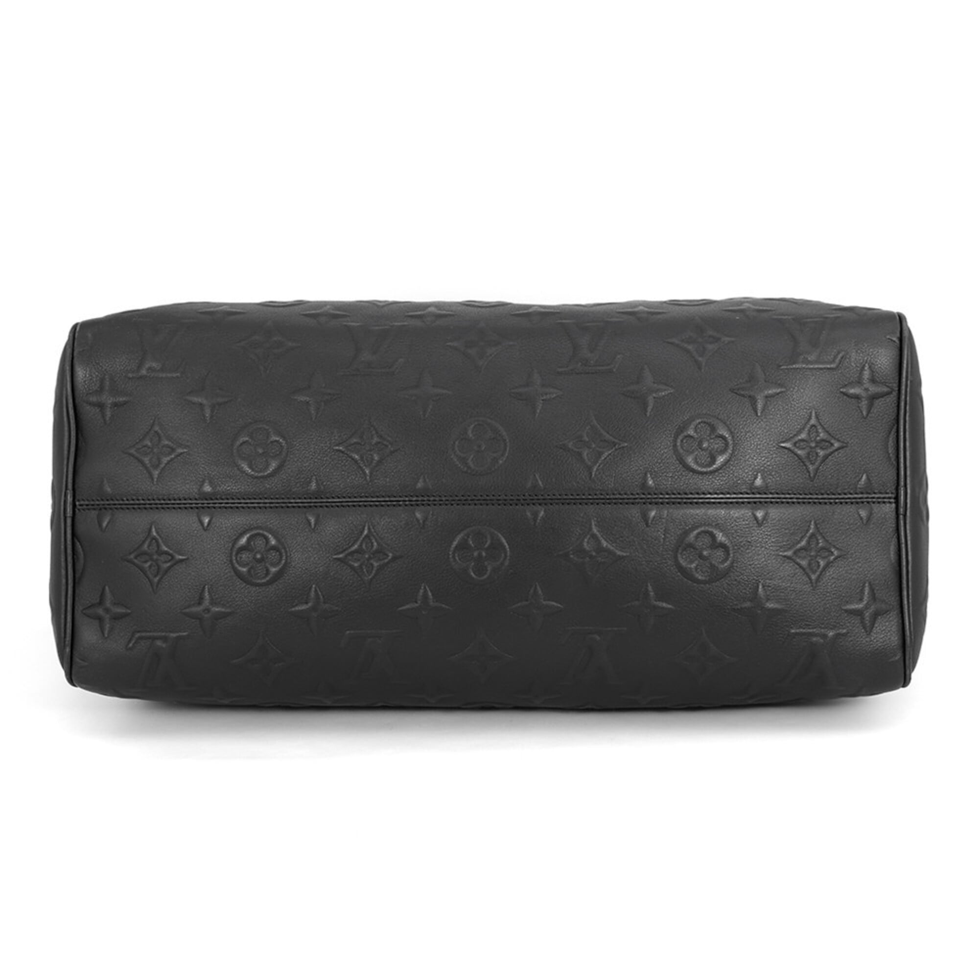 Louis Vuitton Black Monogram Noir Monogram Boston Bag Handbag (Pre-Owned)