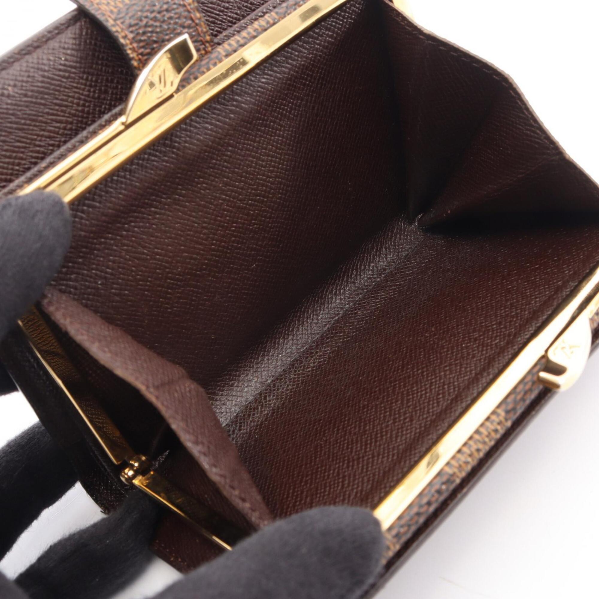 Louis Vuitton Brown Pvc Wallet (Bi-Fold) (Pre-Owned)
