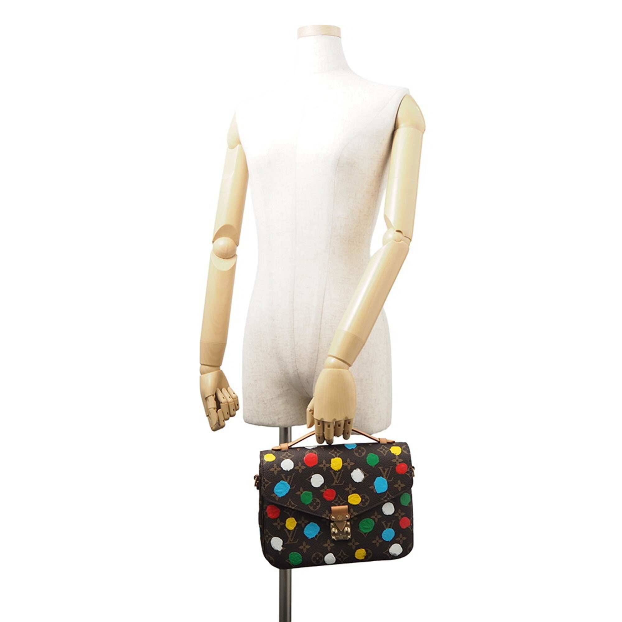 Louis Vuitton Monogram Brown Monogram Multi-Color Monogram Handbag Pochette (Pre-Owned)