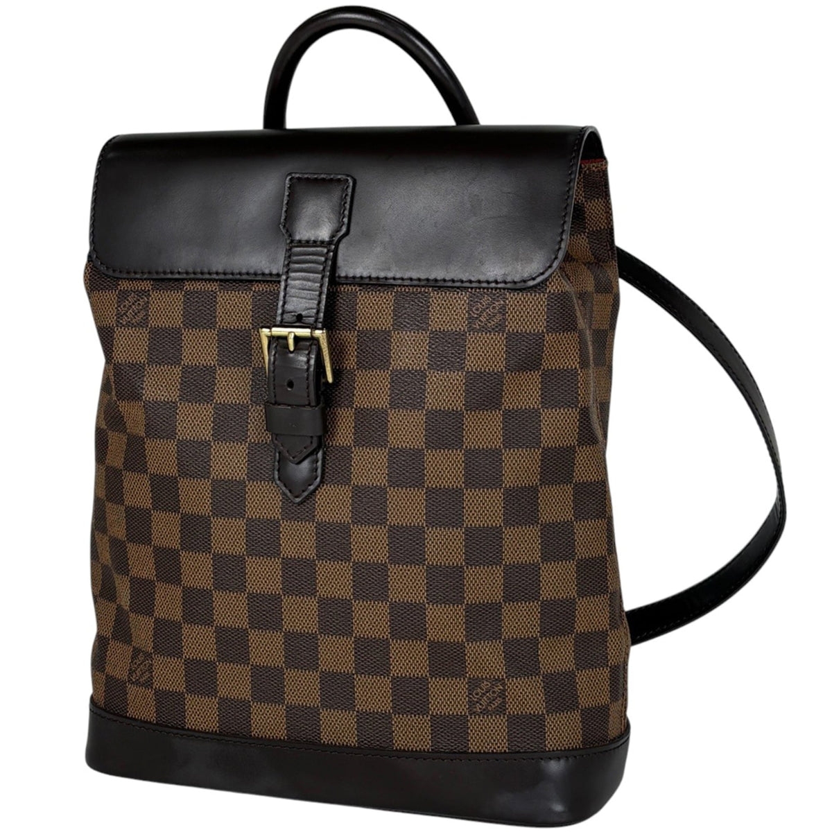 Louis Vuitton Damier Brown Damier Canvas Backpack (Pre-Owned)