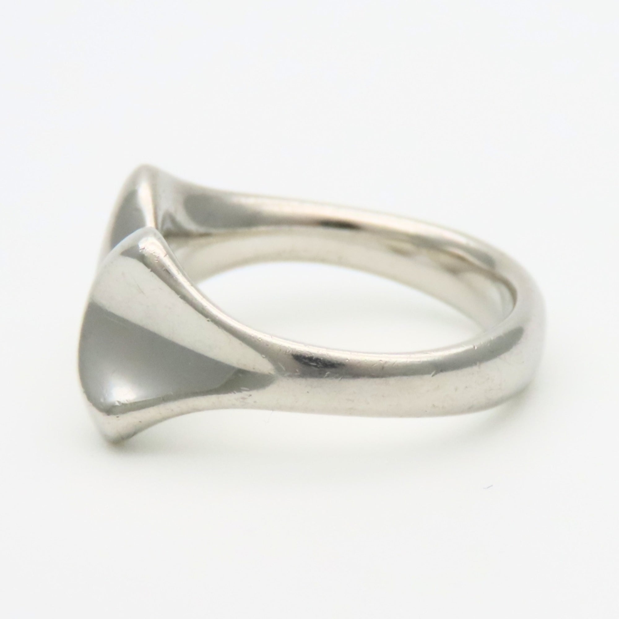 Tiffany Silver Silver 925 Band Ring (Pre-Owned)