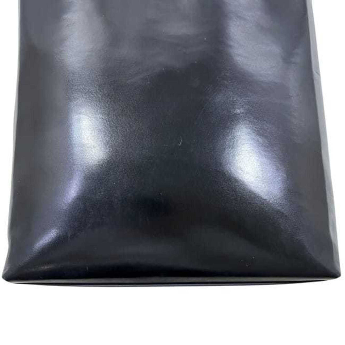 Prada Black Leather Handbag Tote Bag (Pre-Owned)