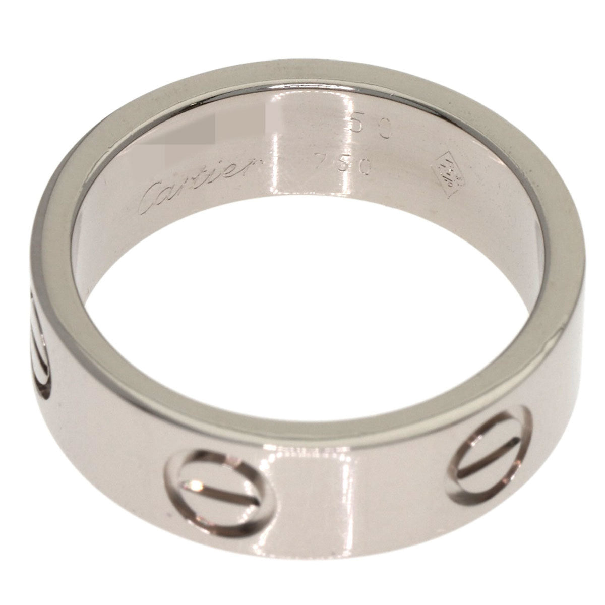 Cartier White Gold White Gold (18K) Band Ring (Pre-Owned)