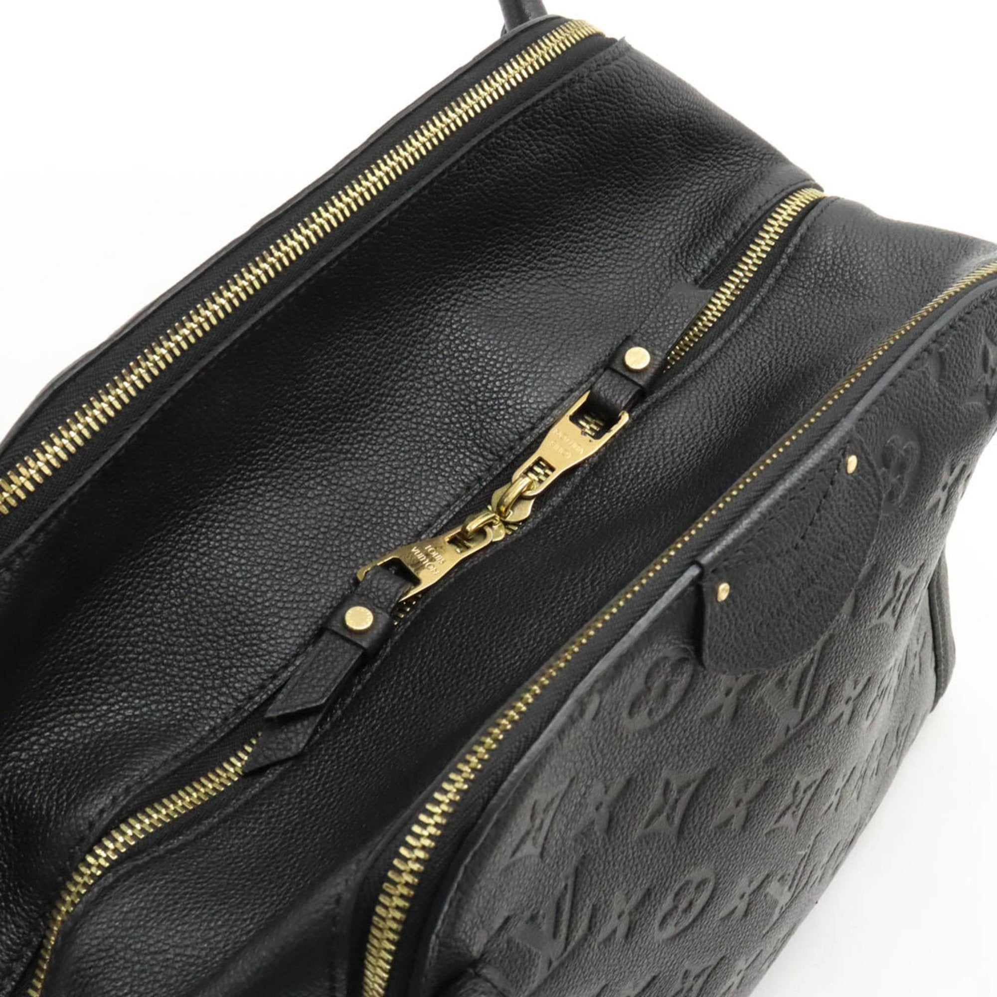 Louis Vuitton Monogram Black Noir Monogram Empreinte Handbag Tote Bag (Pre-Owned)