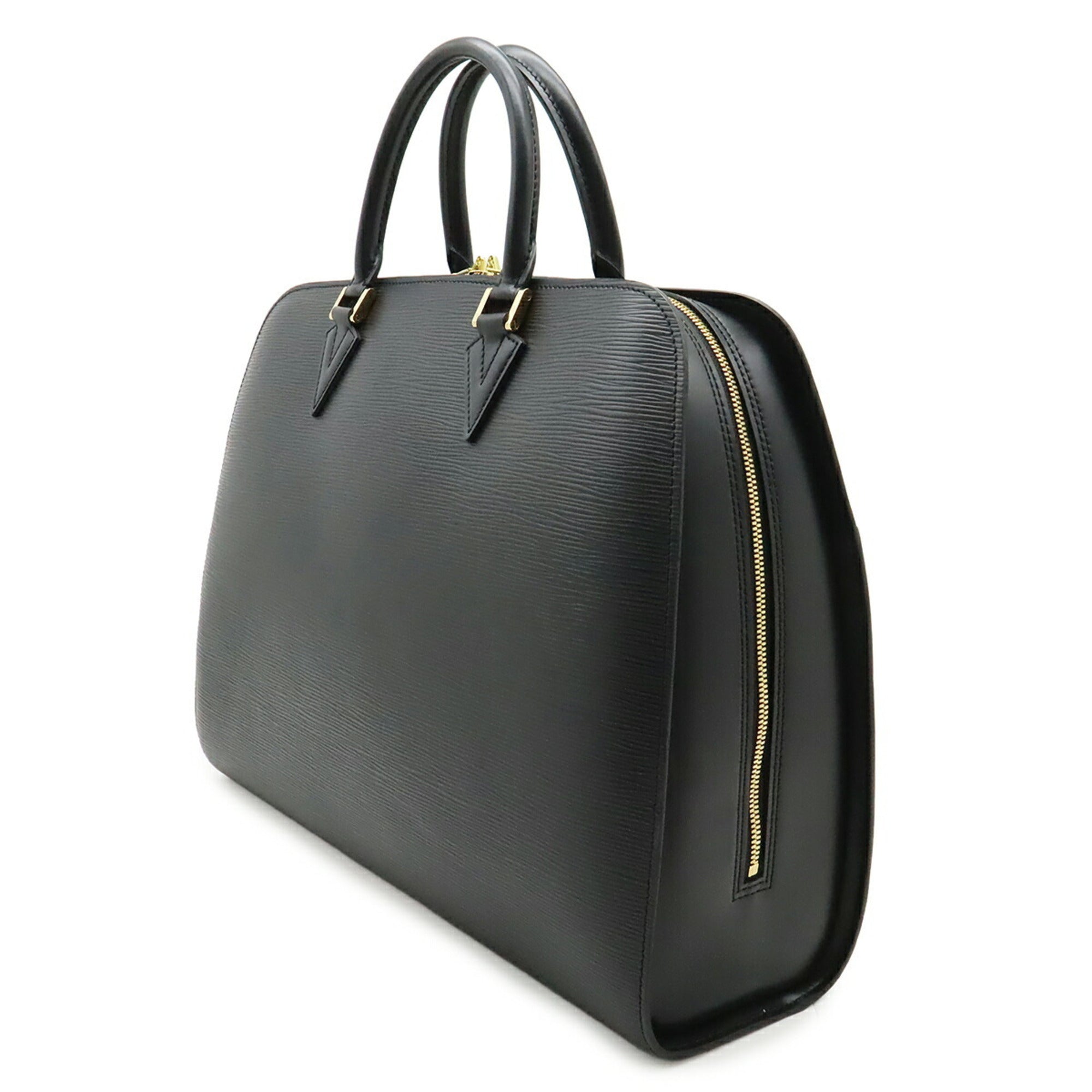 Louis Vuitton Black Noir Epi Leather Handbag (Pre-Owned)