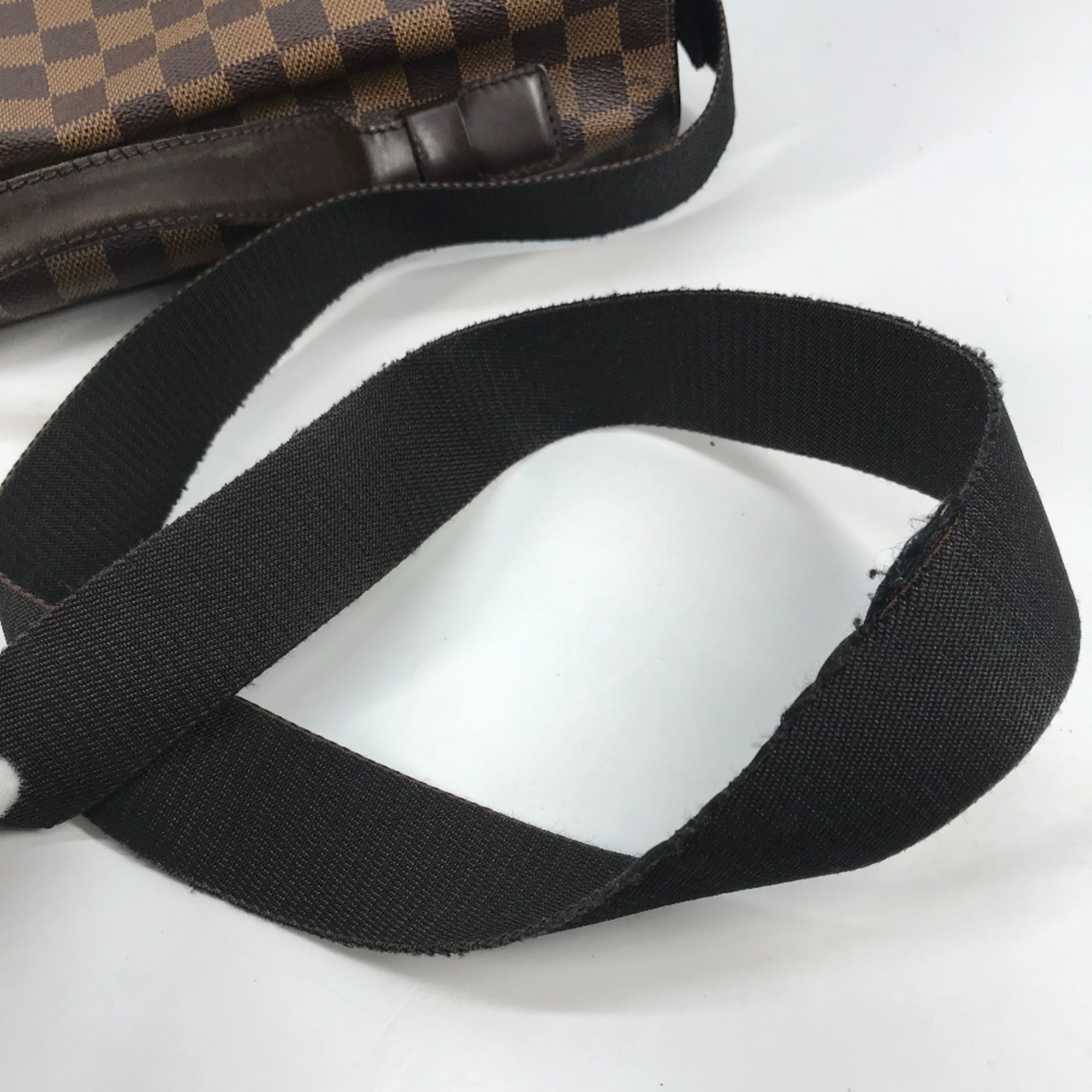 Louis Vuitton Brown Damier Canvas Ebene Galle Damier Canvas Messenger Bag Shoulder Bag (Pre-Owned)