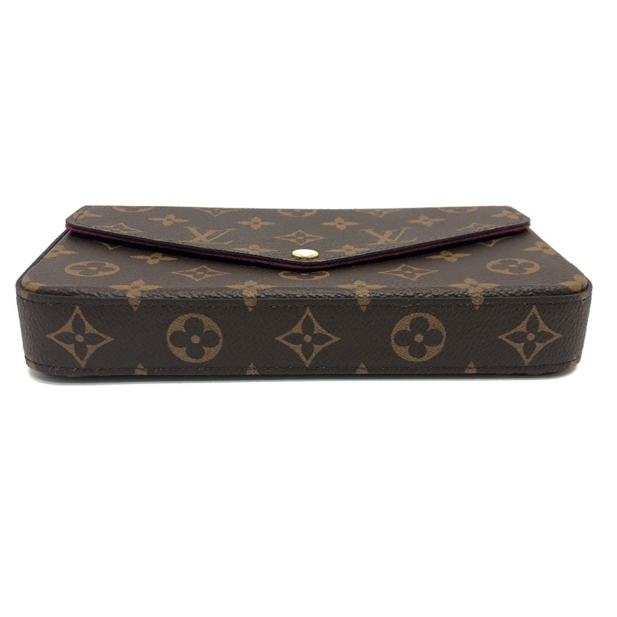 Louis Vuitton Brown Monogram Pochette Pouch Shoulder Bag (Pre-Owned)