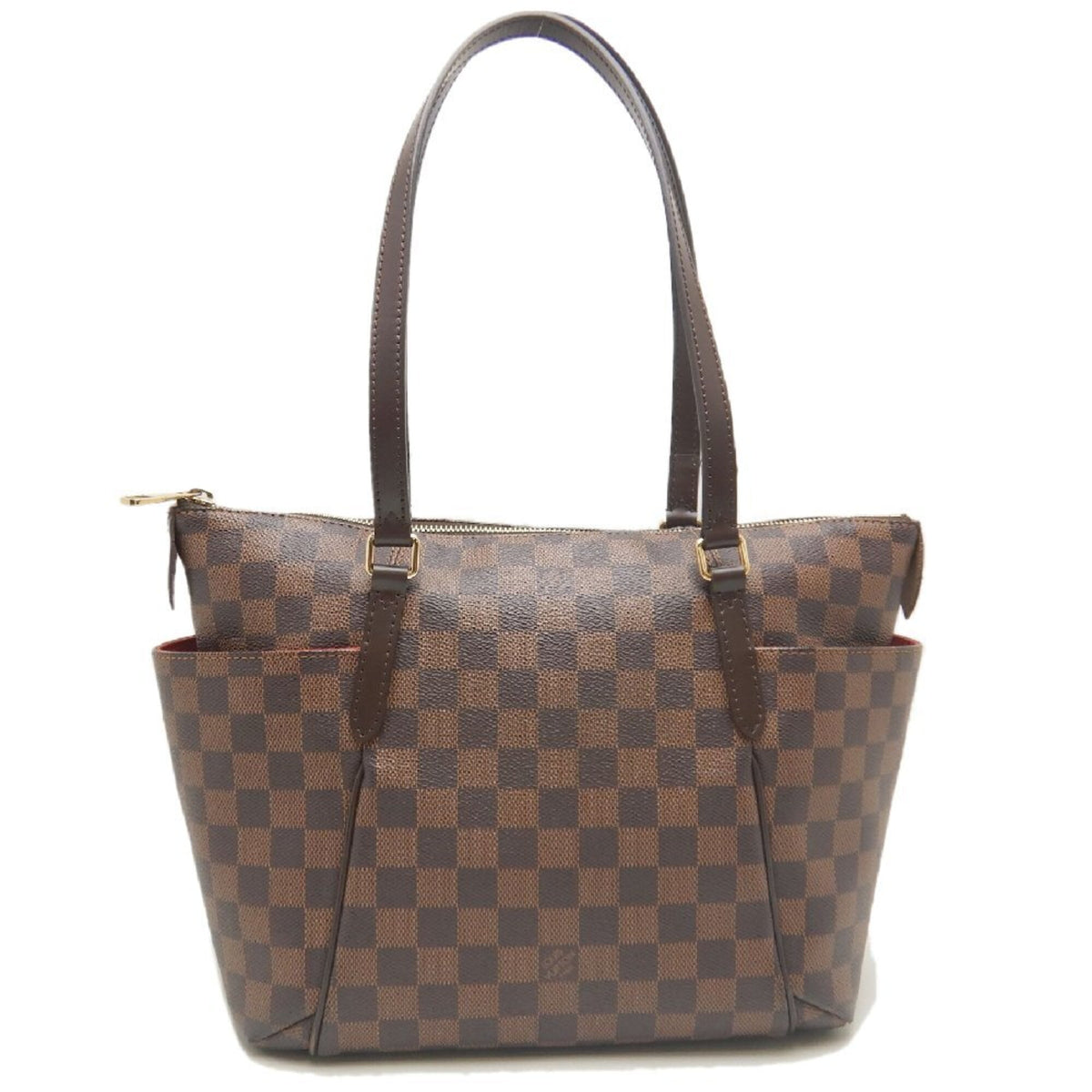 Louis Vuitton Damier Canvas Ebene Damier Canvas Tote Bag (Pre-Owned)