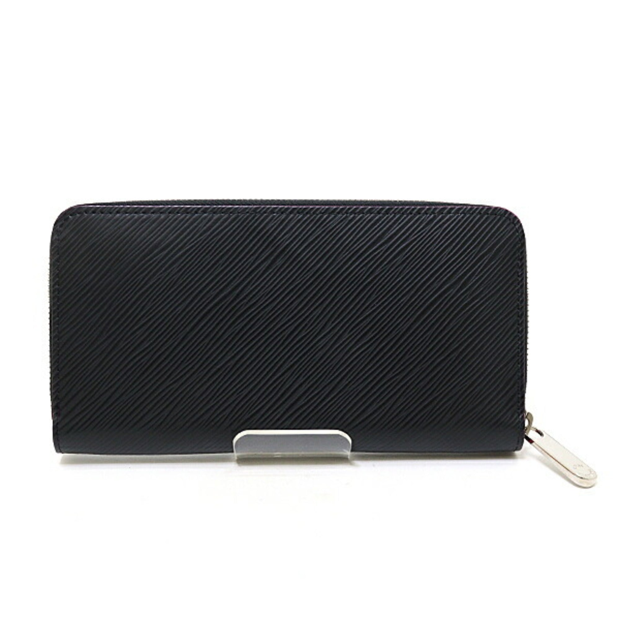 Louis Vuitton Epi Black Pink Epi Leather Long Wallet (Bi-Fold) (Pre-Owned)